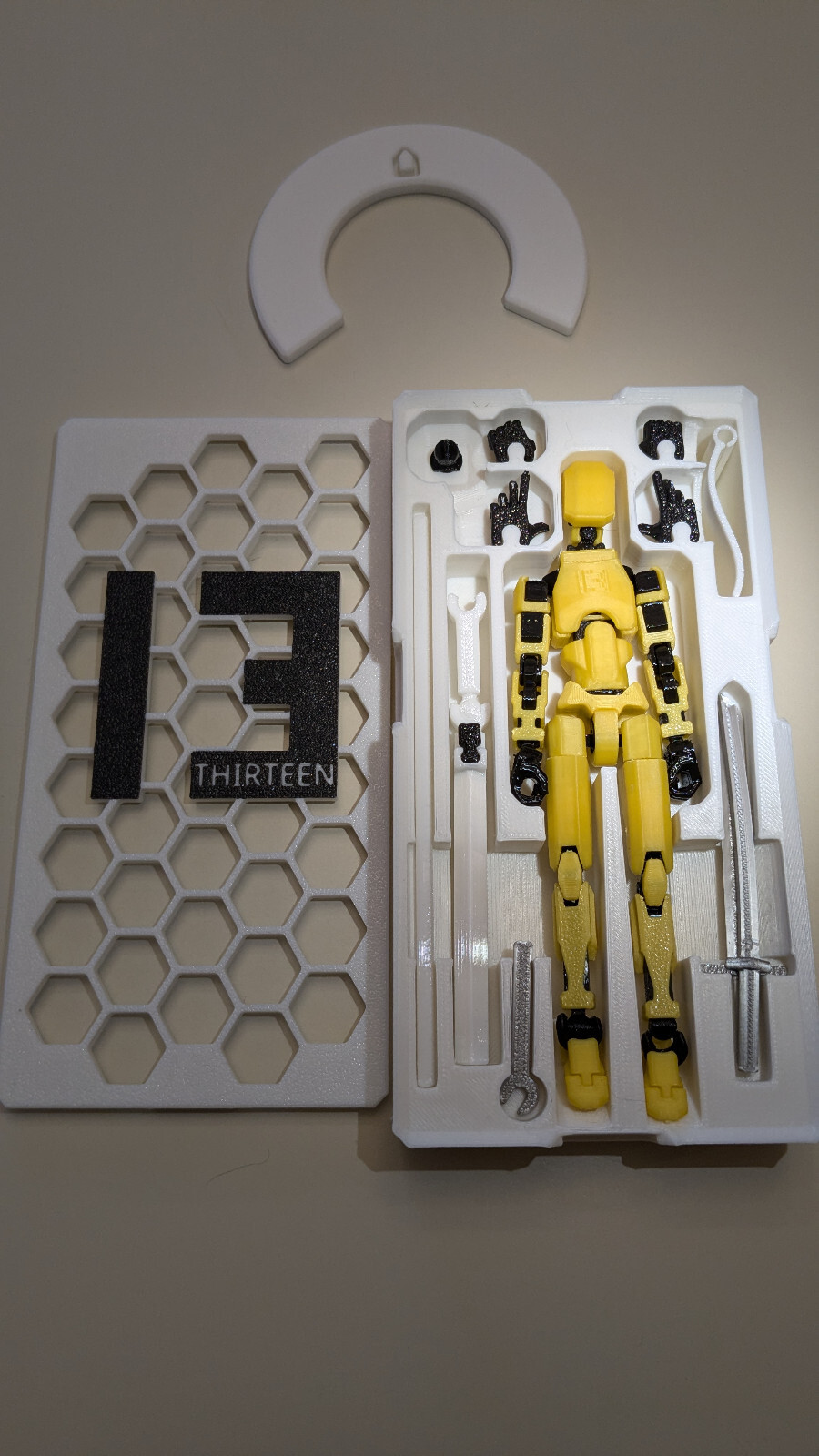Dummy 13 action figure, Assembled, in Gift Box, Yellow Black