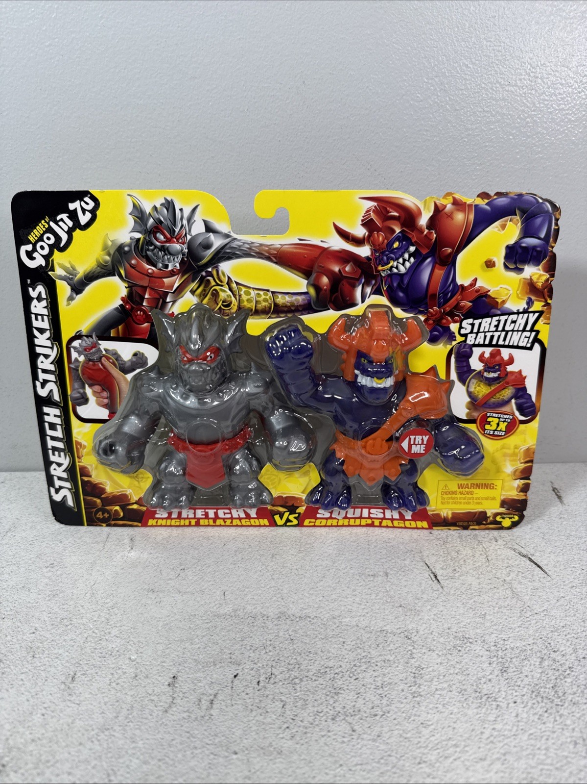 Heroes of Goo Jit Zu Minis Mega 10 Pack Stretchy Squishy 2.5&Prime; Figures New Sealed