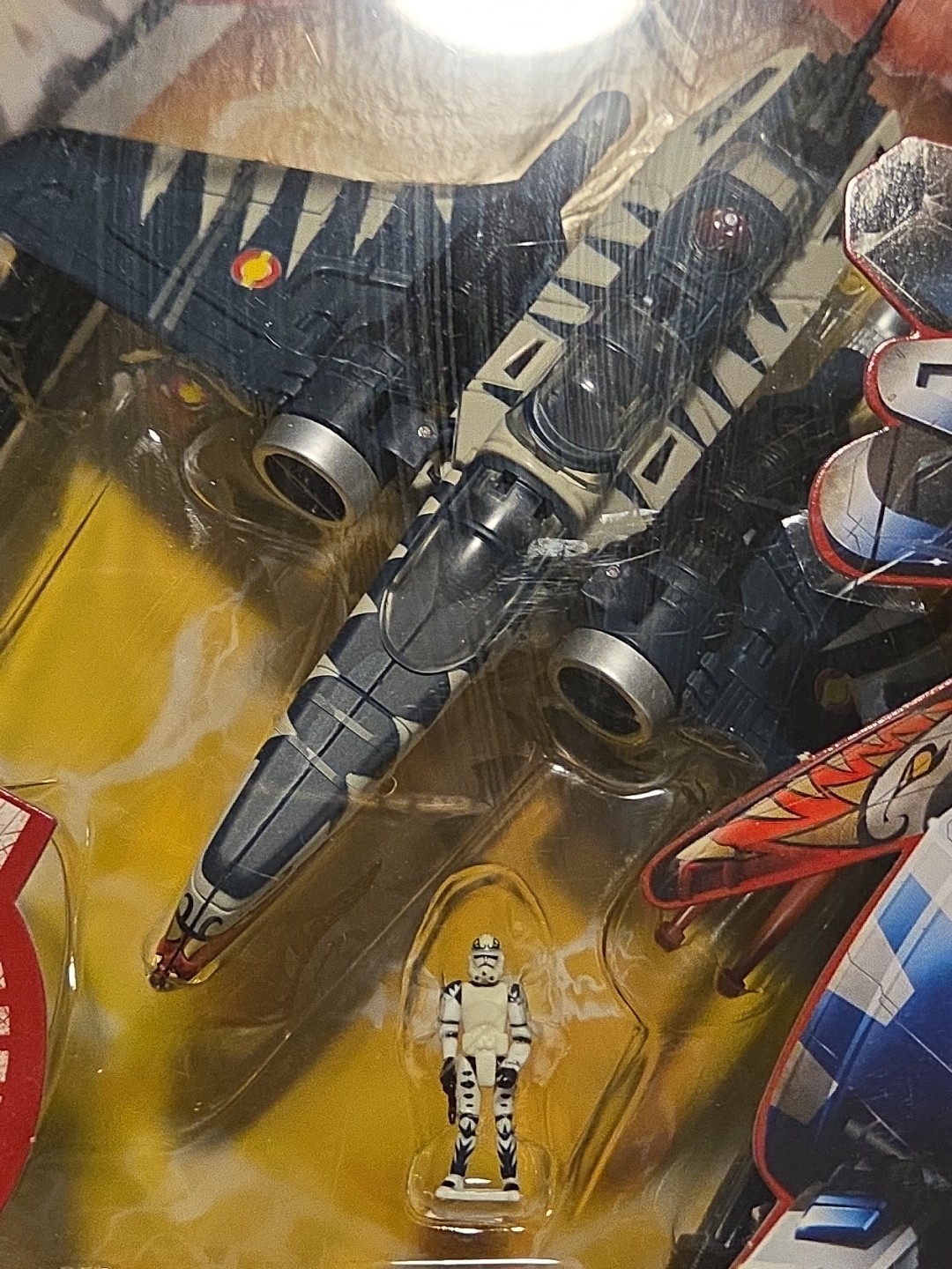 TRANSFORMERS Clone Pilot ARC-170 Star fighter Sealed (2007 Star Wars)