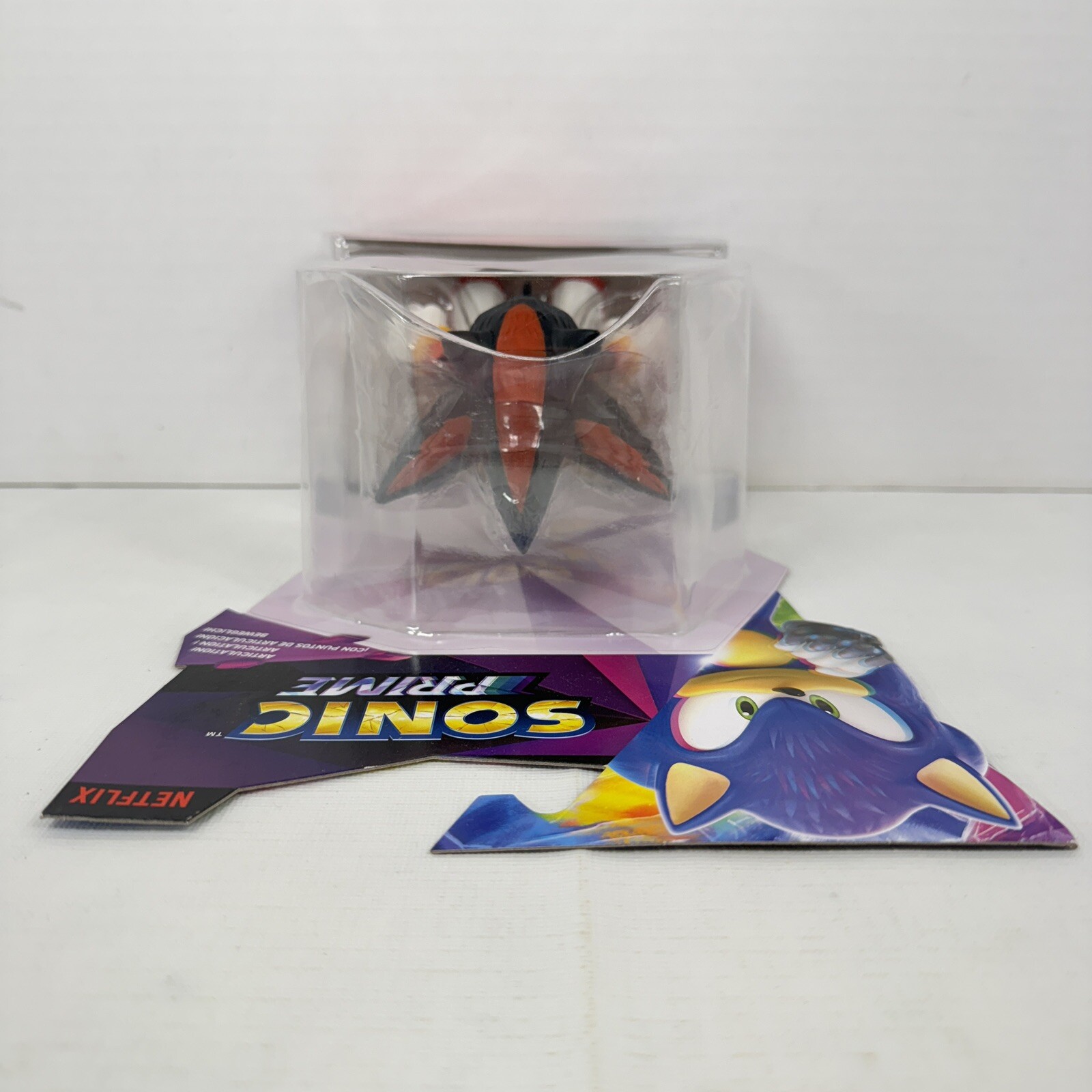 Netflix Sonic Prime Shadow Boscage Maze 5&Prime; Articulated Figure Jakks Pacific NEW