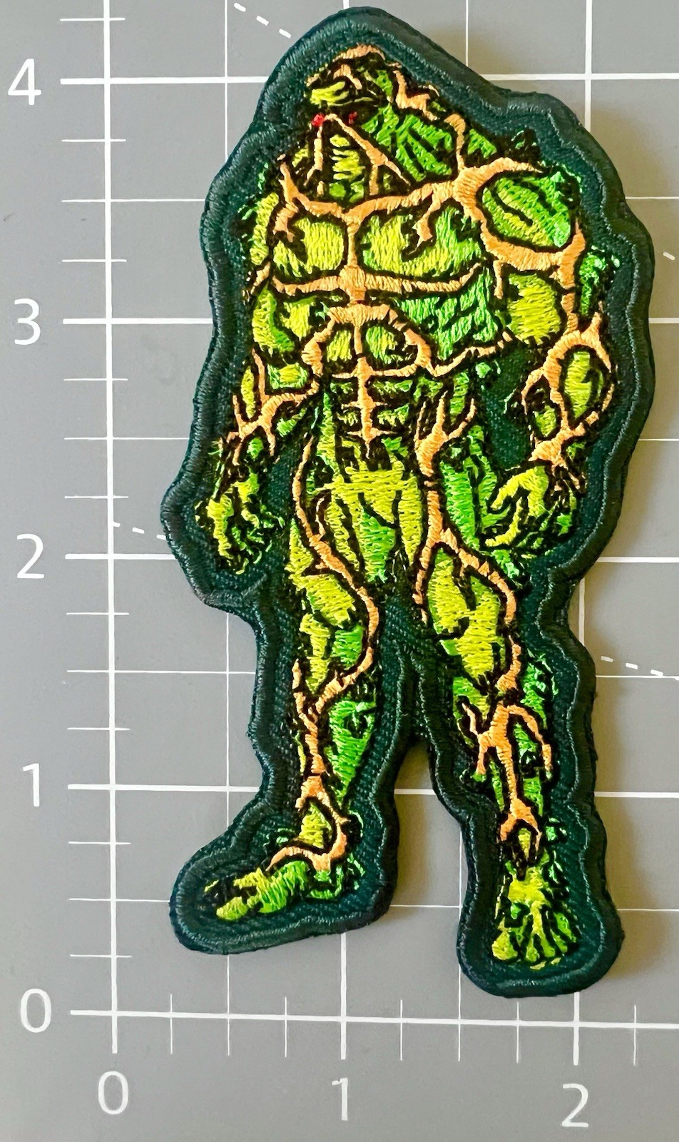 SWAMP THING embroidered comic book figure patch movie superhero batman Action