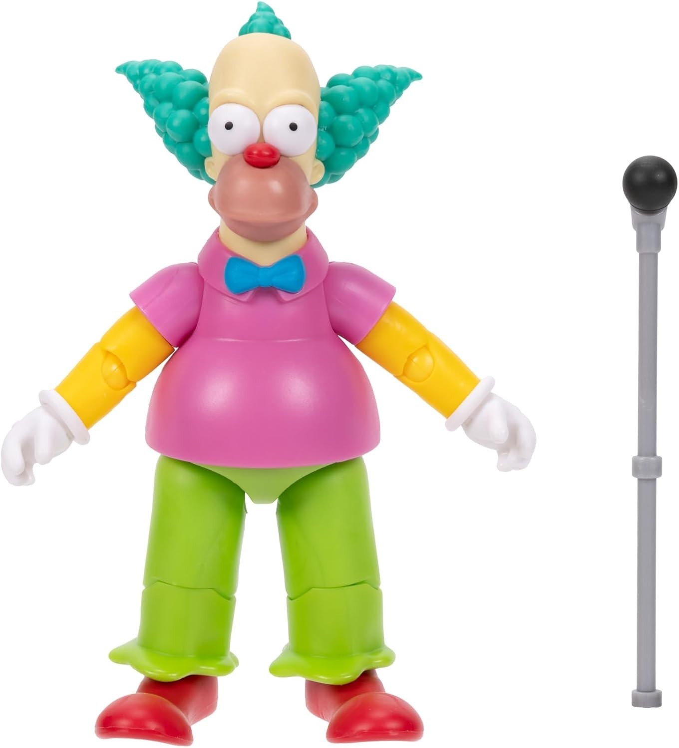 Krusty Collectible Action Figure – 5” from The Simpsons – No Assembly Required