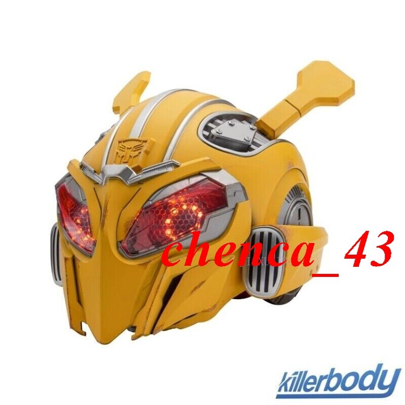 US Ship!! Touch/Remote/Voice Control 1:1 Bumblebee Helmet Halloween Cosplay Prop