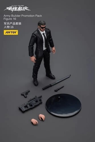 JOYTOY JT9626 1/18 Army Builder Promotion Pack Figure 16 Male Soldier Figure Toy