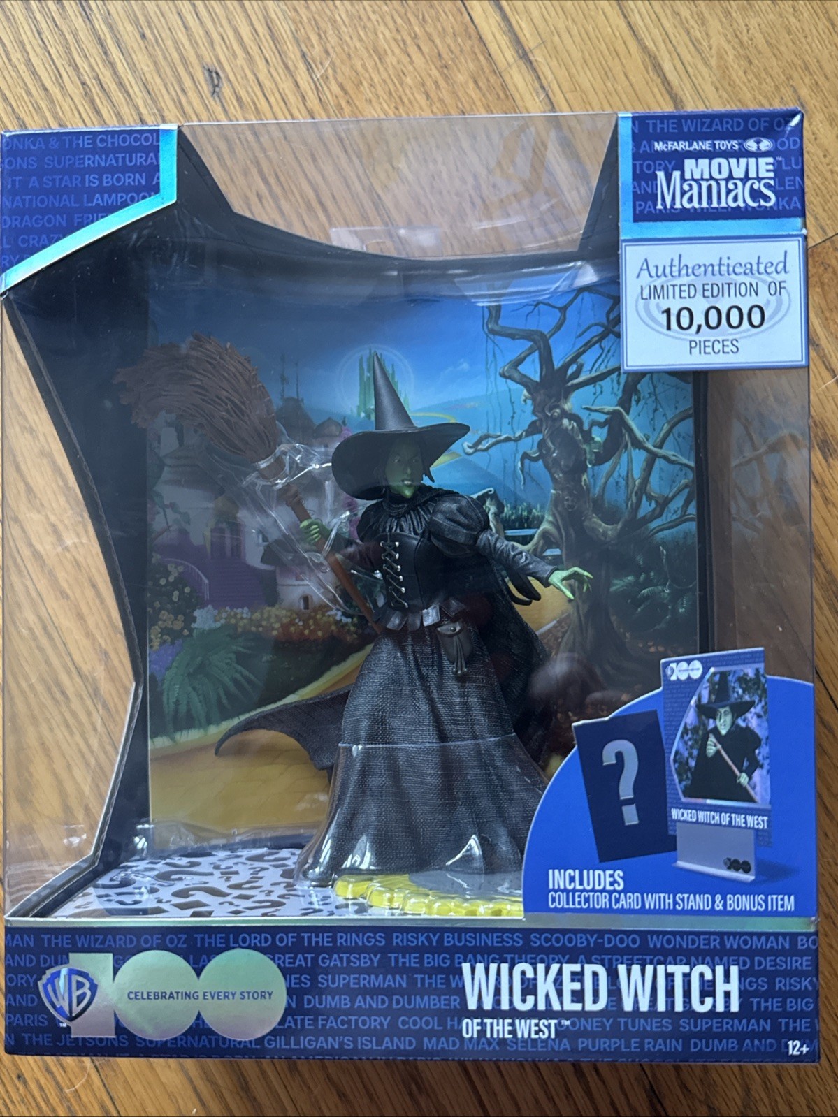 McFarlane Toys Movie Maniacs Wicked Witch Of The West/Wizard of OZ Ltd Edt NIB