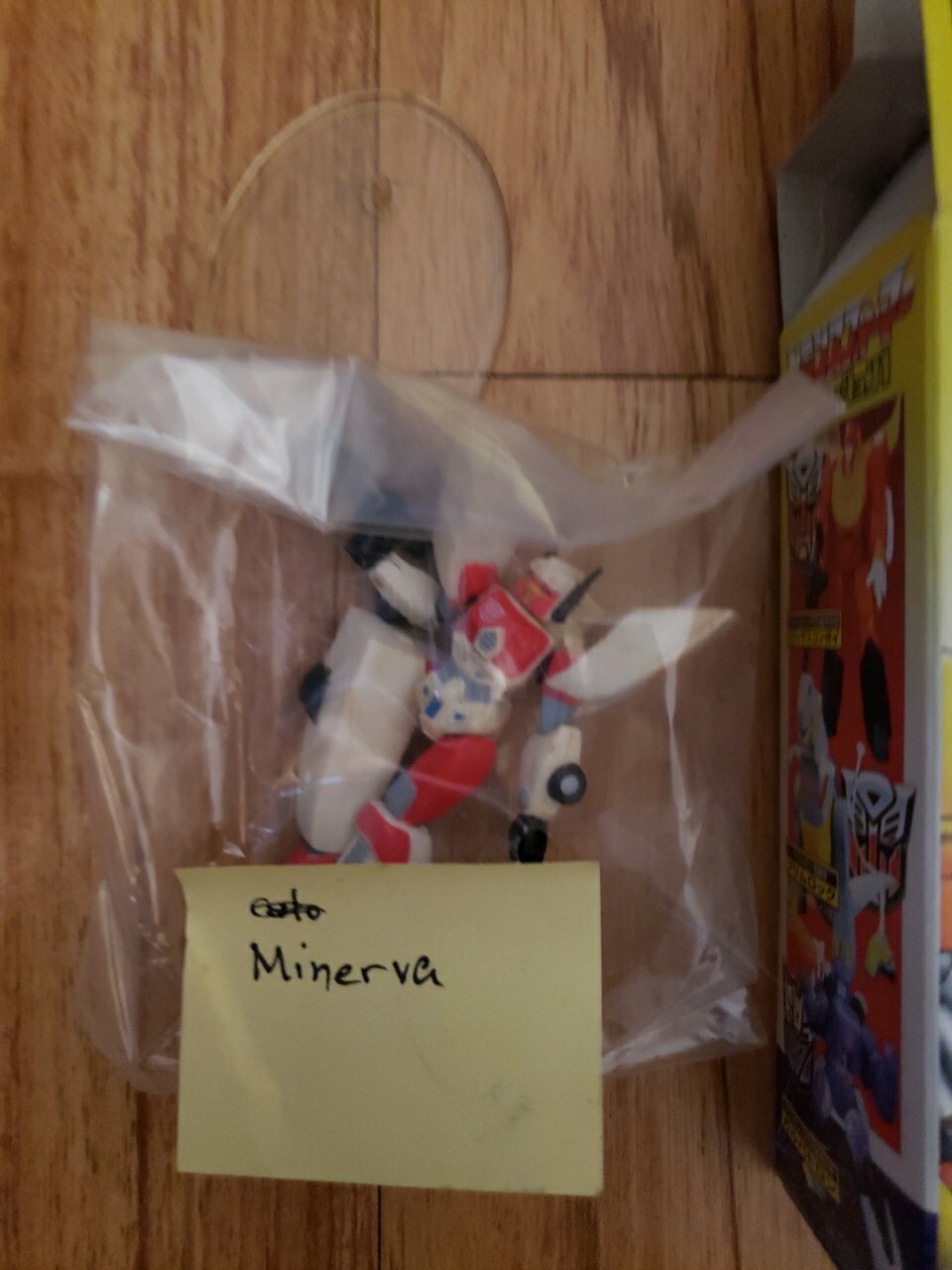 Takara Transformers Generation One SCF Act 2 PVC Minerva Opened Box