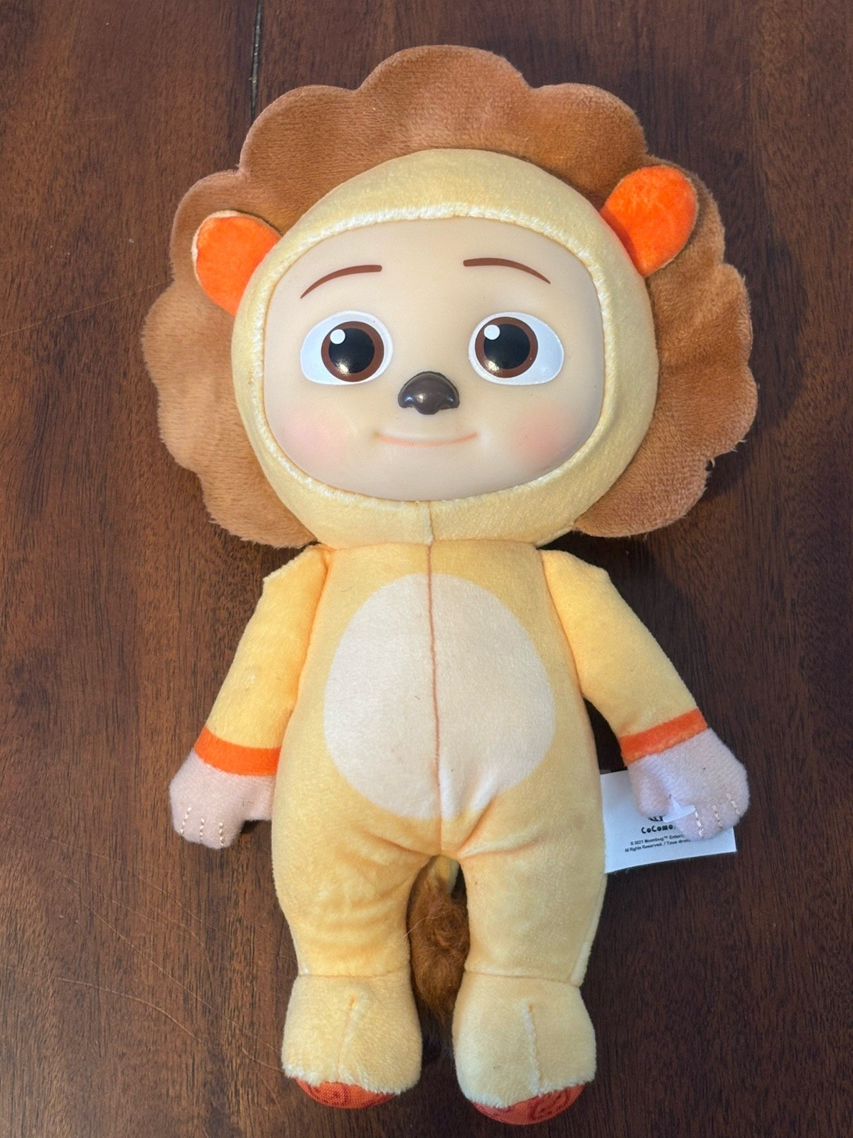 Cocomelon 9” Dolls plush lot of 3 Giraffe, Lion, Monkey