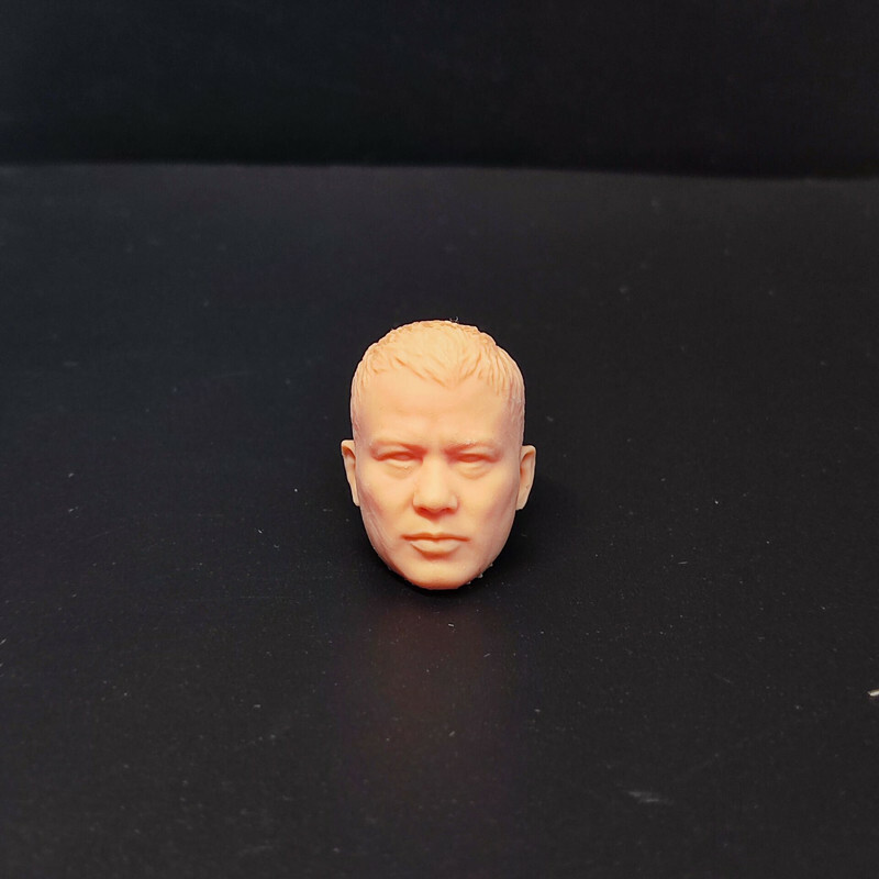 1/12 Scale Light Goes Out Simon Yam Head Sculpt Unpainted Fit 6&Prime; ML Figure