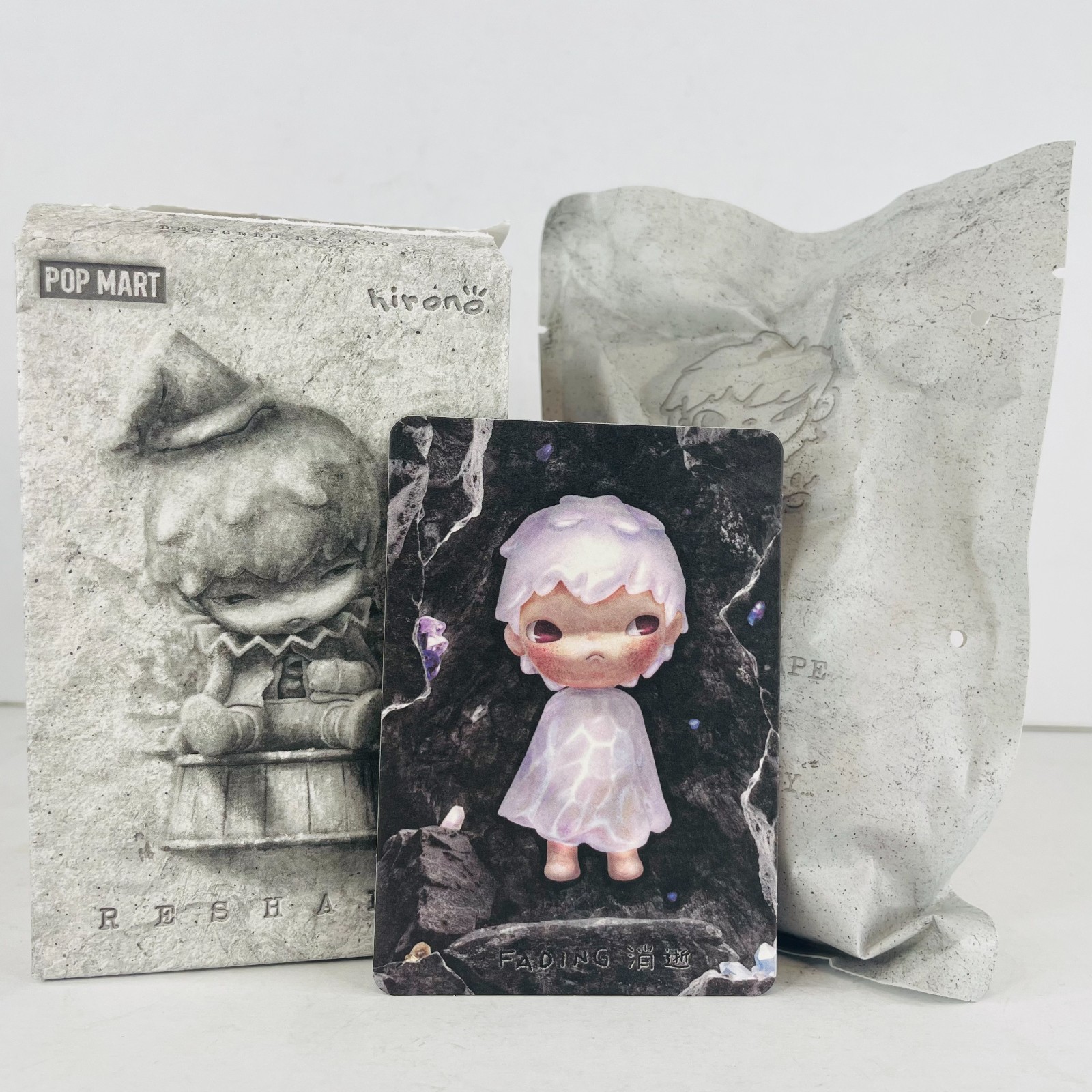 POP MART x Hirono Reshape Series Confirmed Figure Dolls Toys – Fading