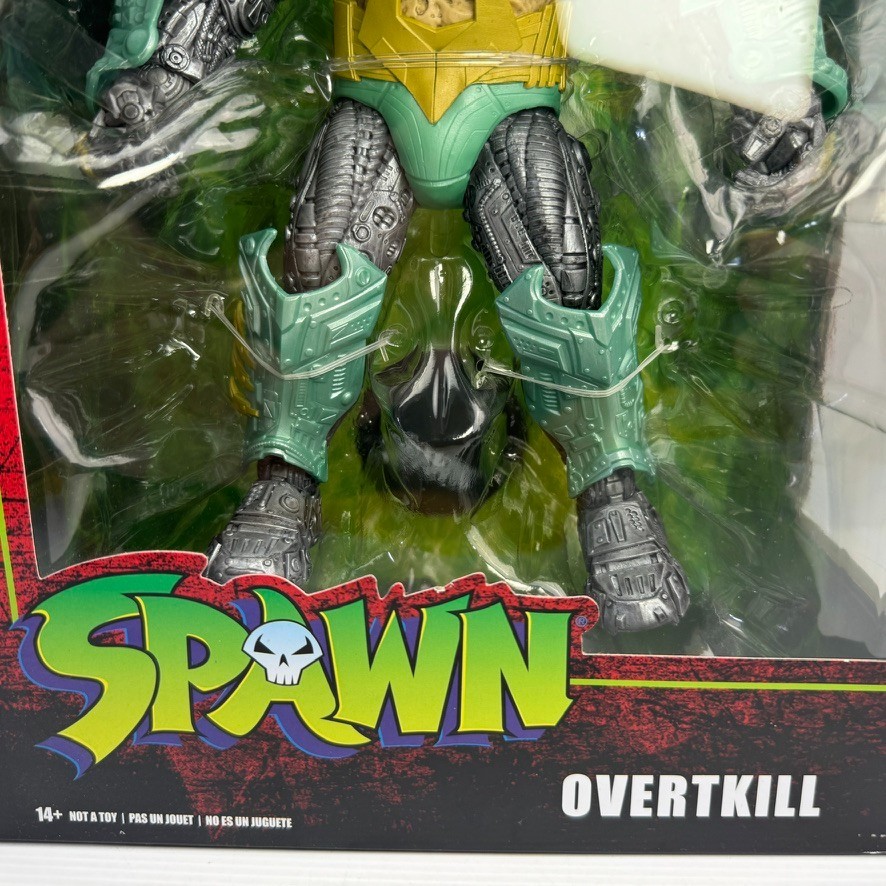 Macfarlane Toys Spawn Overtkill Action Figure Brand New Sealed Free Postage