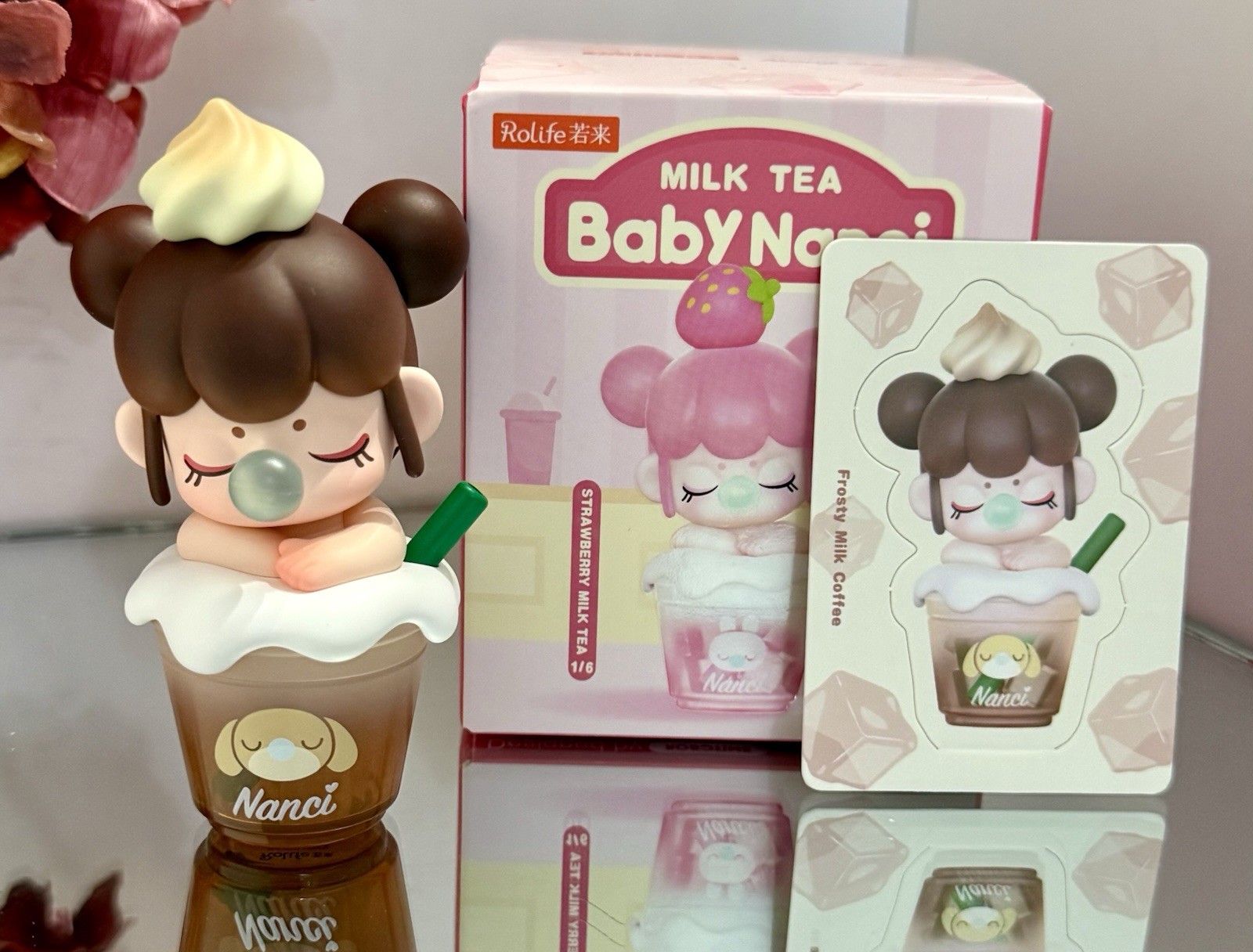 ROLIFE BABY NANCI Milk Tea Series Frosty Milk Coffee 3&Prime; Figure USA Seller NEW