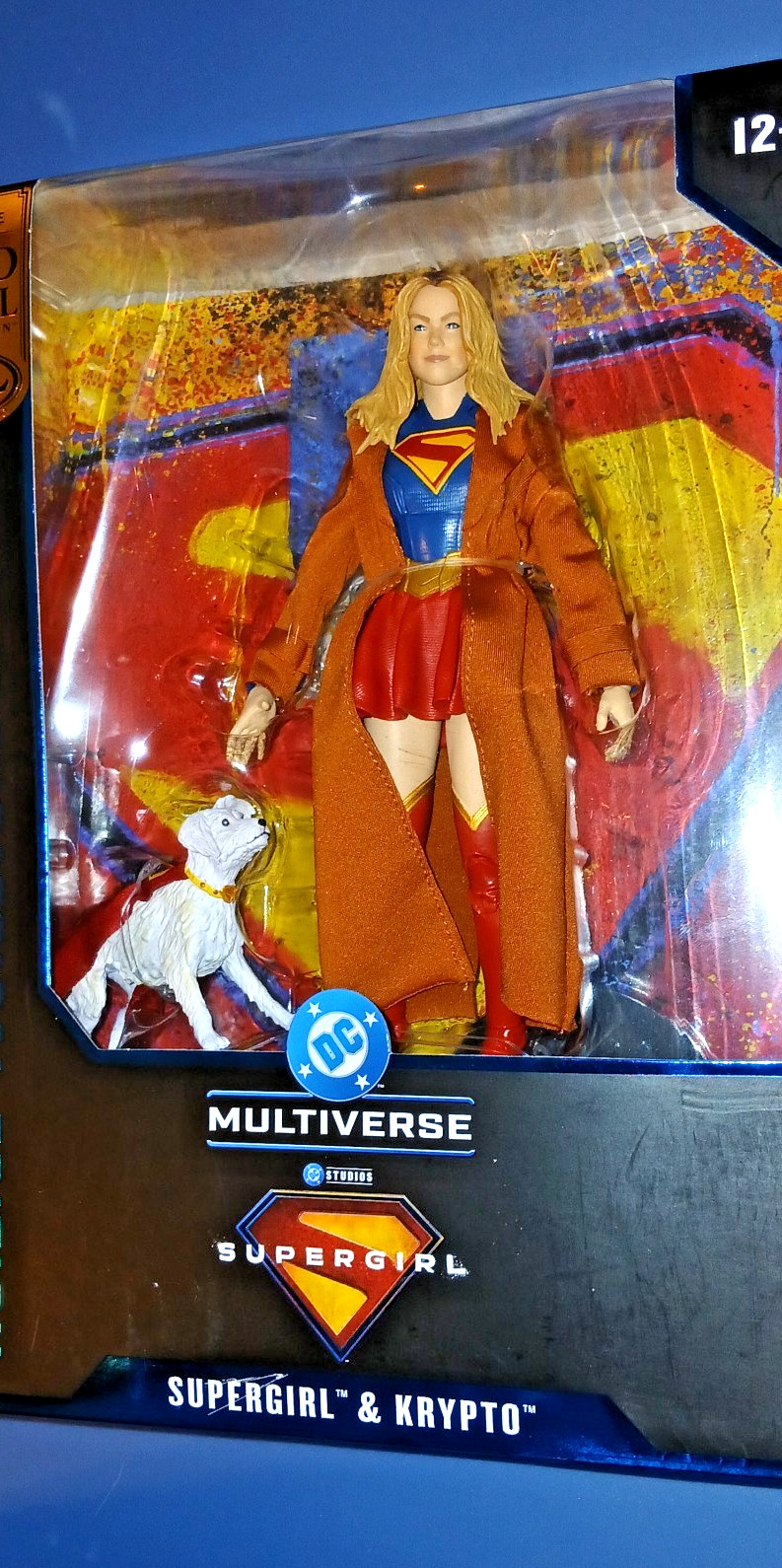 McFARLANE DELUXE THEATRICAL EDITION SUPERGIRL & KRYPTO 7&Prime; FIGURE 2026 * OPENER *