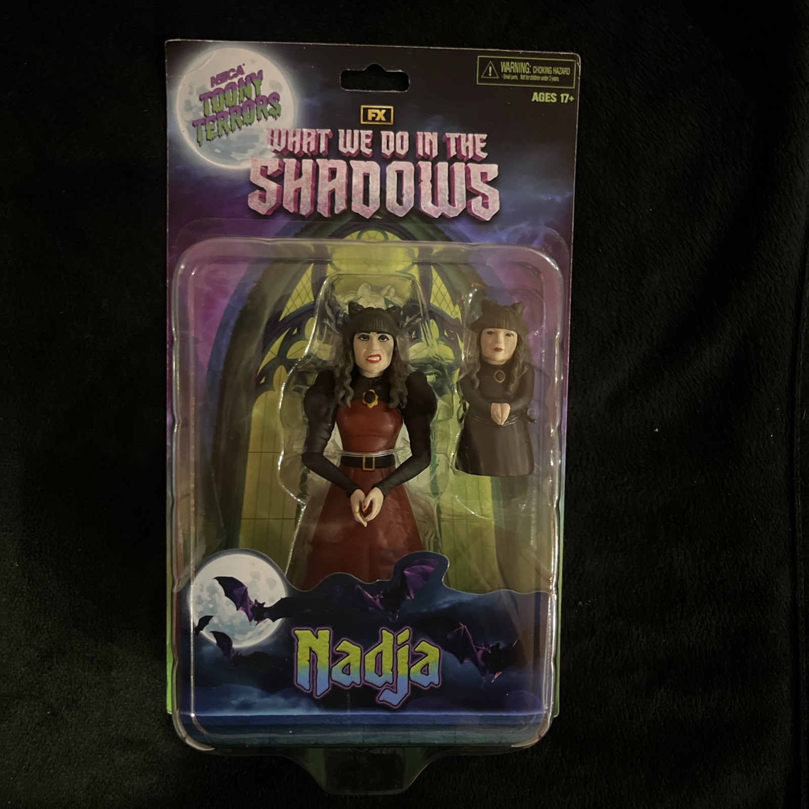 NADJA WITH DOLL – NECA Toony Terrors Nadja FX What We Do In The Shadows 6&Prime; NEW