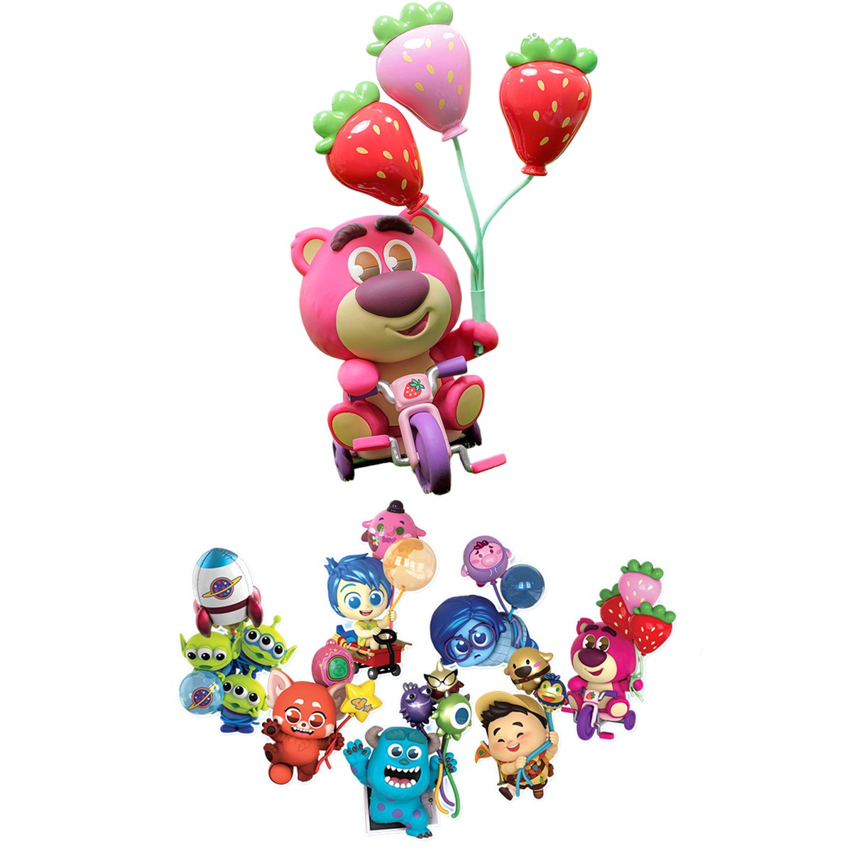 HIPLAY Hot Toys Pixar Balloon Cosbi Collection Mini Figure Blind Box