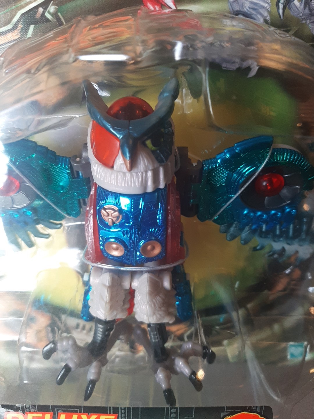 NEW~SEALED ~ Hasbro~ 1999 Transformers~ Beast Wars Transmetals 2~ HUNTER OWL~