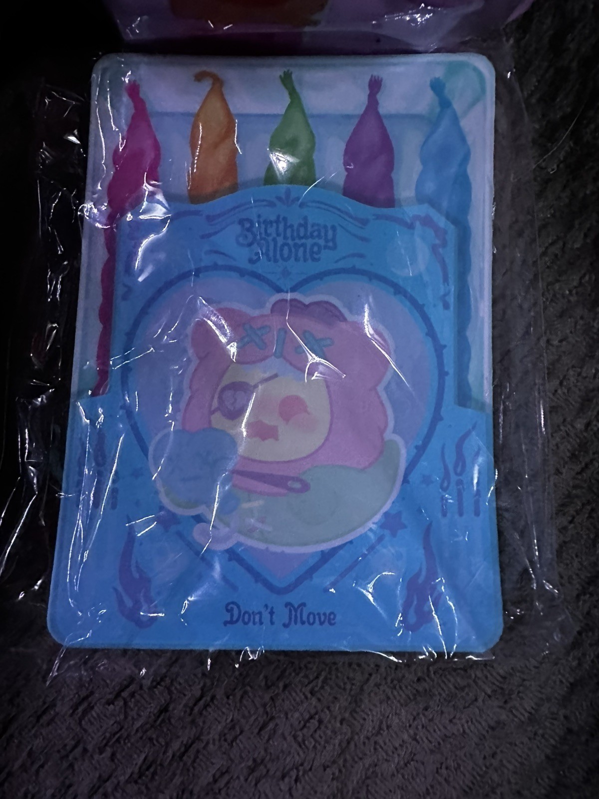 Birthday Alone Confirmed Don’t Move Baby Ghost Bear Figure