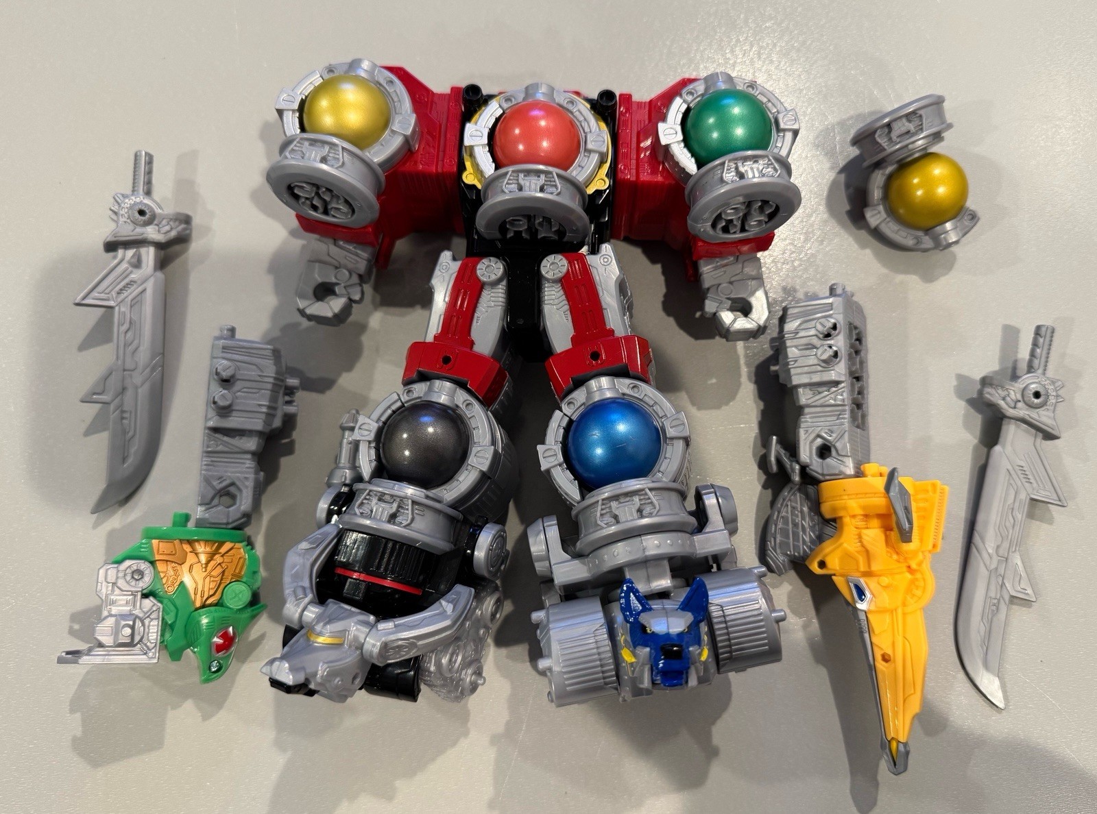 Hasbro Power Rangers Megazord Cosmic Fury Cosmic Zord Mega Pack 2023 INCOMPLETE
