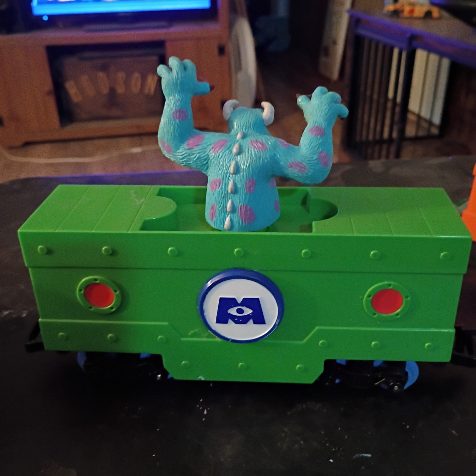 disney pixar train set