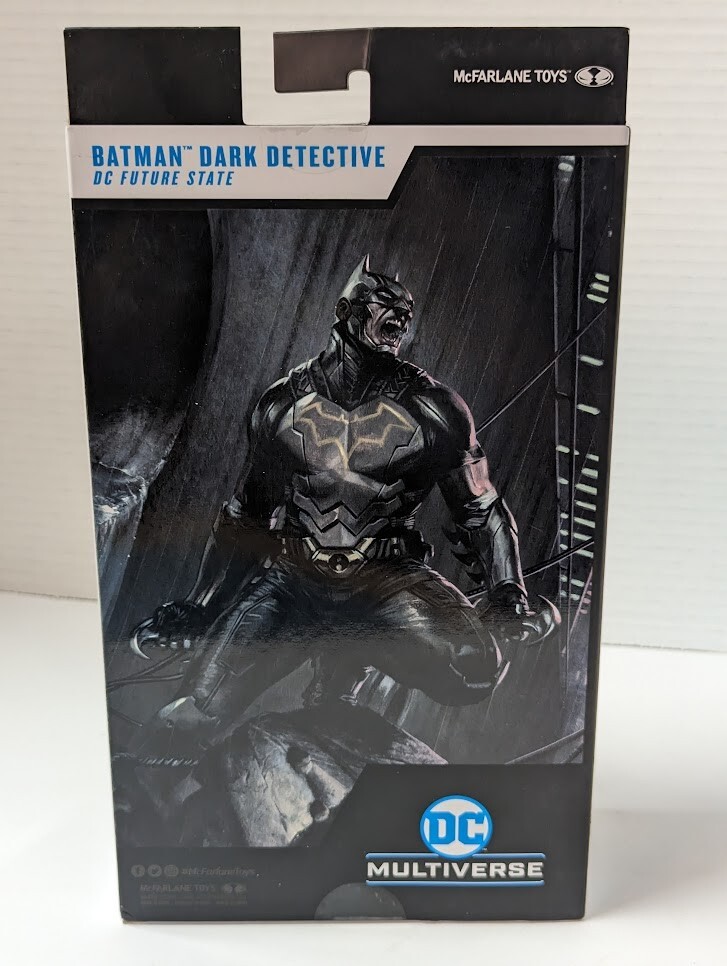McFarlane DC Universe Batman Dark Detective Gold Label 7&Prime; Action Figure New NIB
