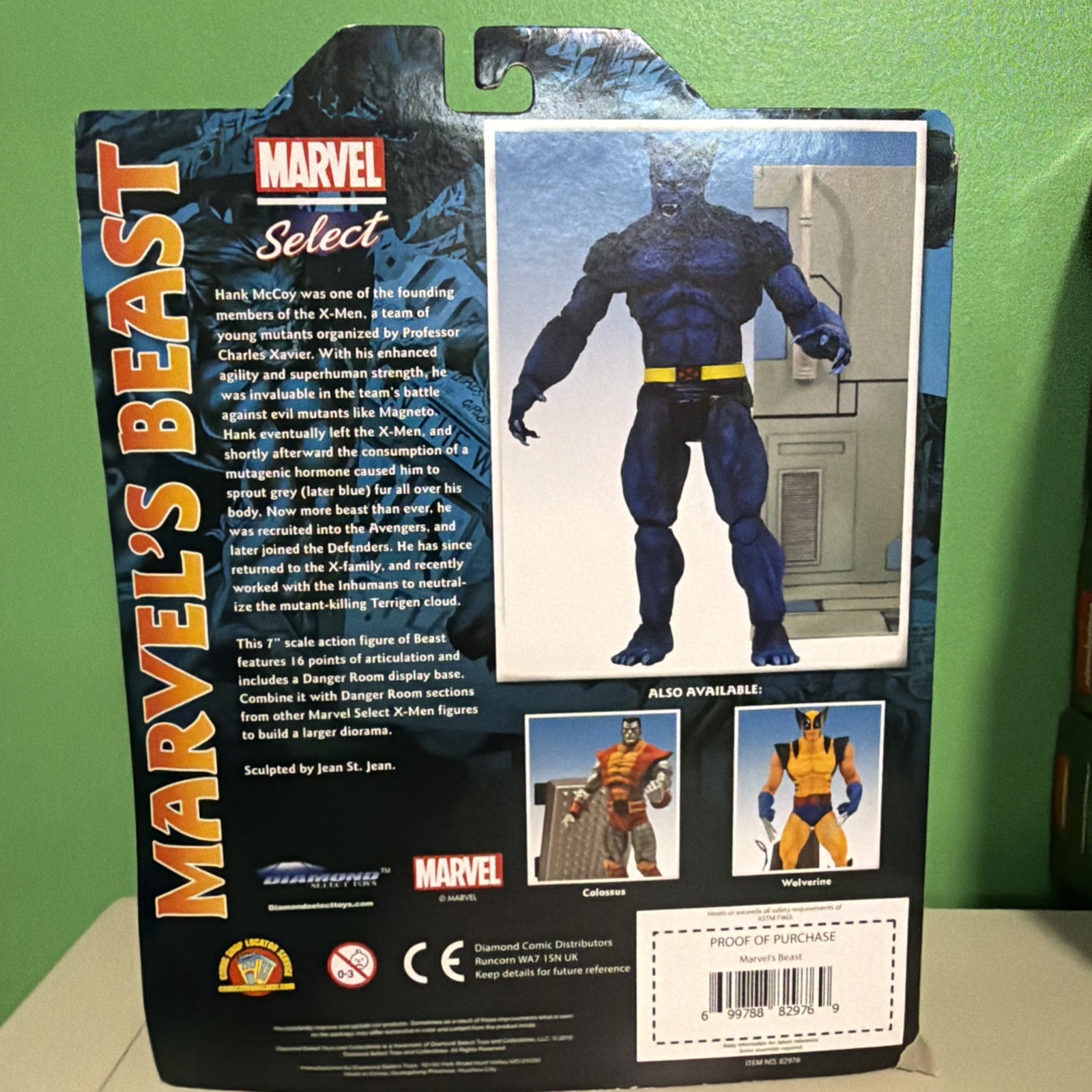 Marvel Select Beast X-Men Action Figure, 2018, Factory Sealed, New In Box, NIB