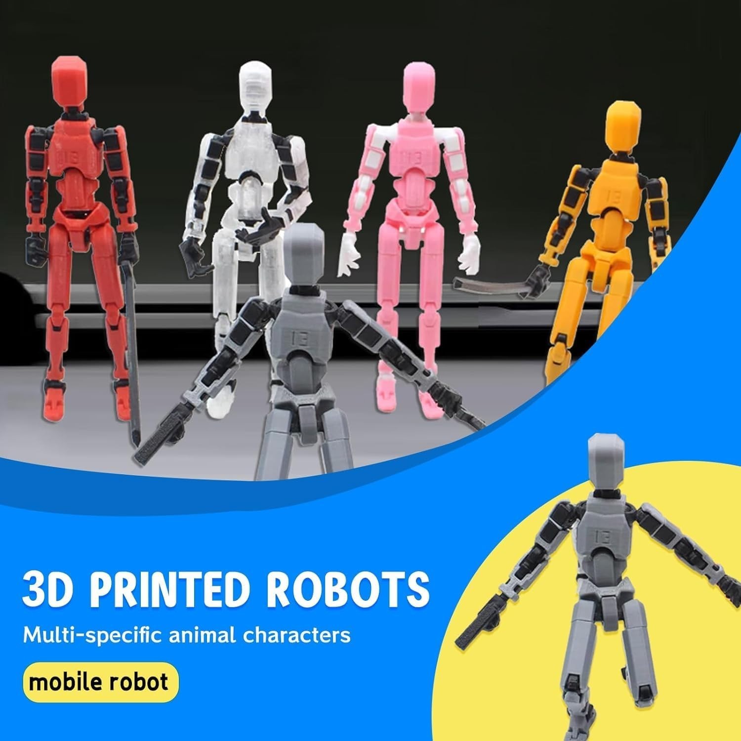 Soozafone&rsquo;s T13 Customizable 3D Printed Action Figure – Pocket-Sized Artistry