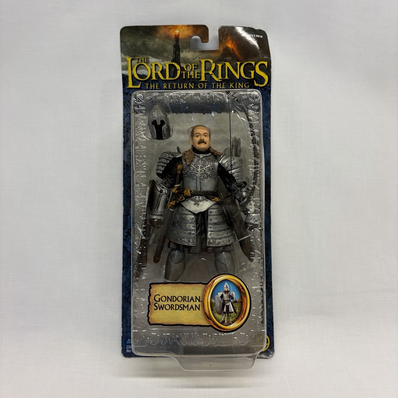 Lord of the Rings Gondorian Swordsman 6&Prime; Figure ROTK ToyBiz 2005 NEW SEALED