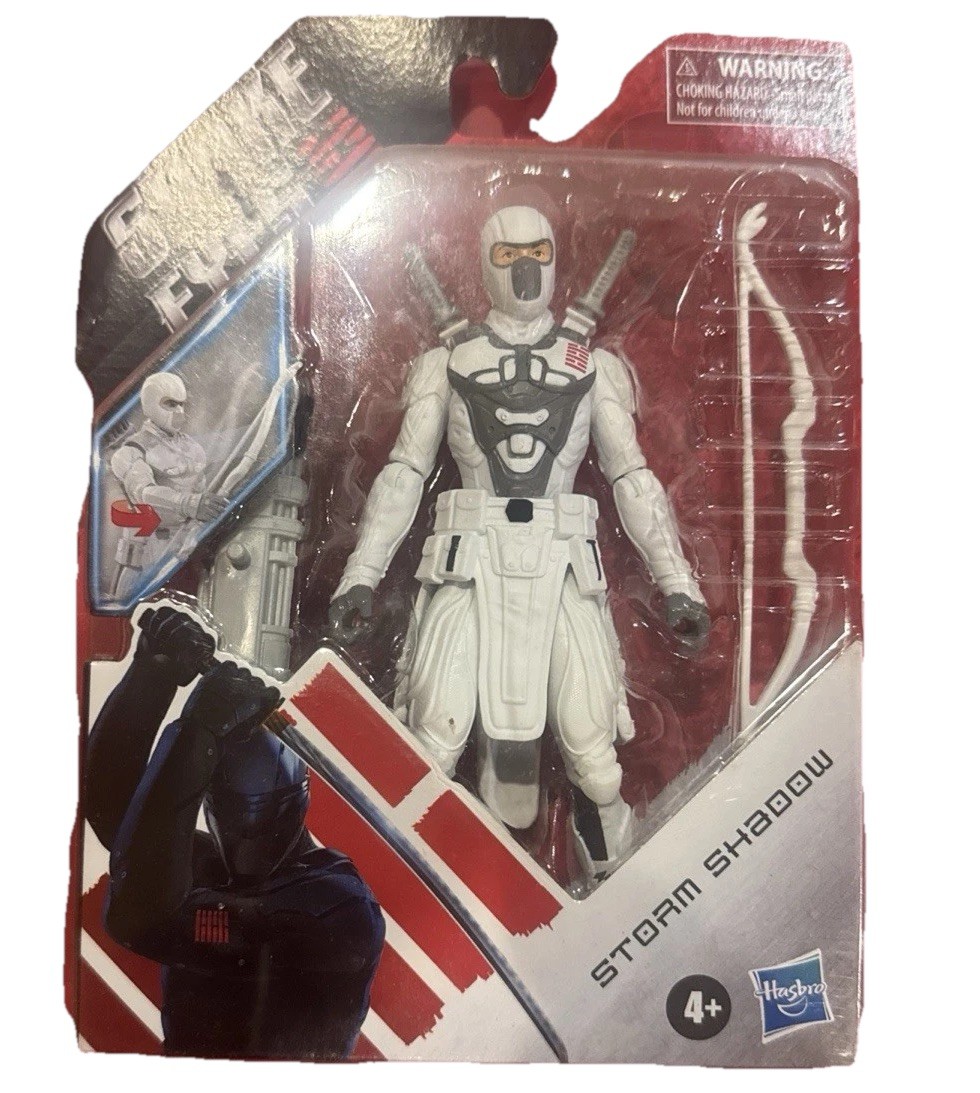 GI Joe Snake Eyes Storm Shadow action figure