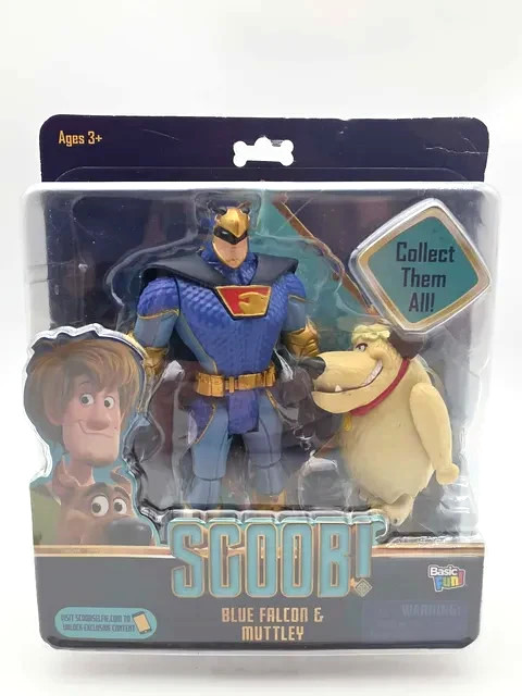 Scoob! Blue Falcon & Muttley Exclusive Figure Set – Basic Fun! – Factory Sealed