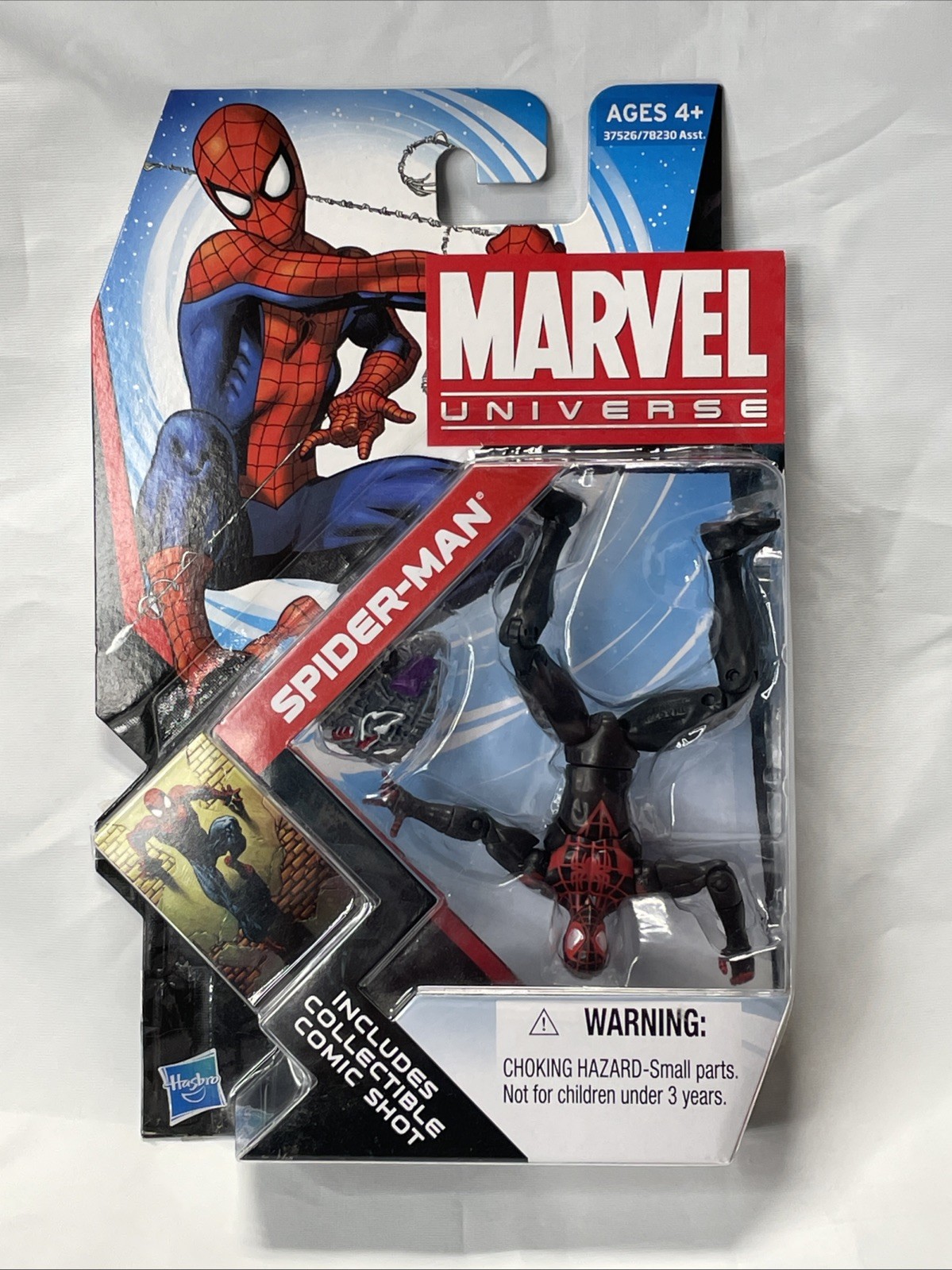 Marvel Universe Spider-man MILES MORALES Series 4 #007 3.75” 2011
