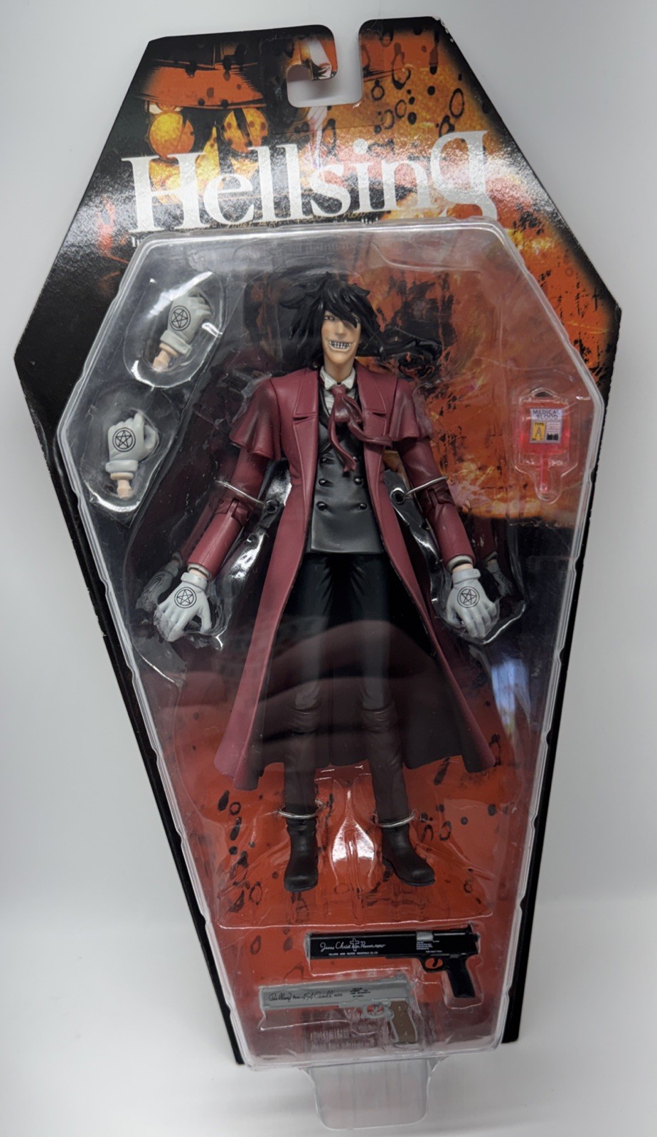 Hellsing Arucard Yamato Action Figure “Bloody”variant with Standard Variant RARE