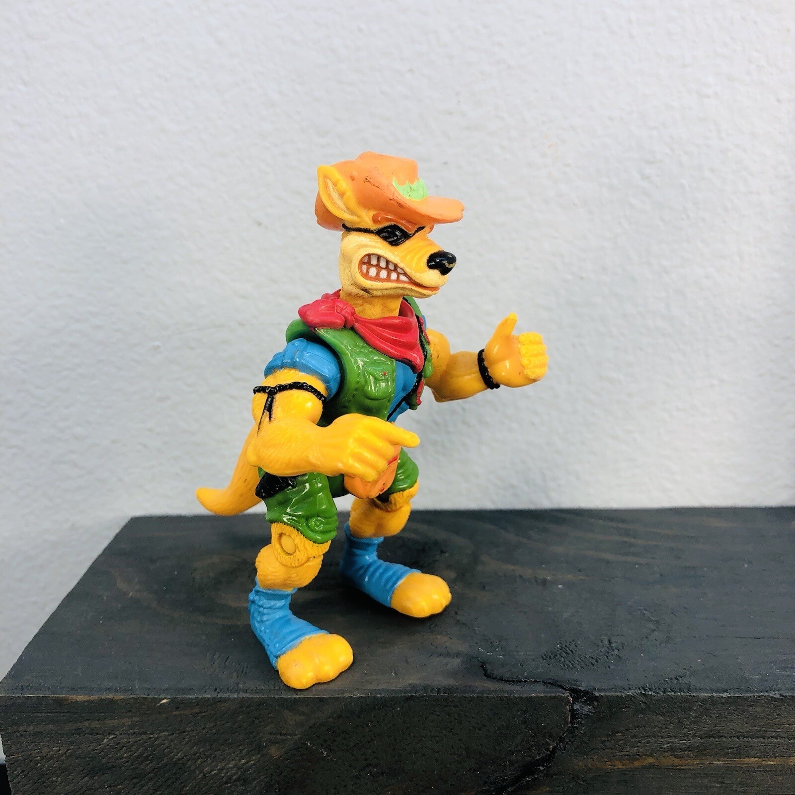 VTG TMNT Walkabout Kangaroo Figure Teenage Mutant Ninja Turtles 1991