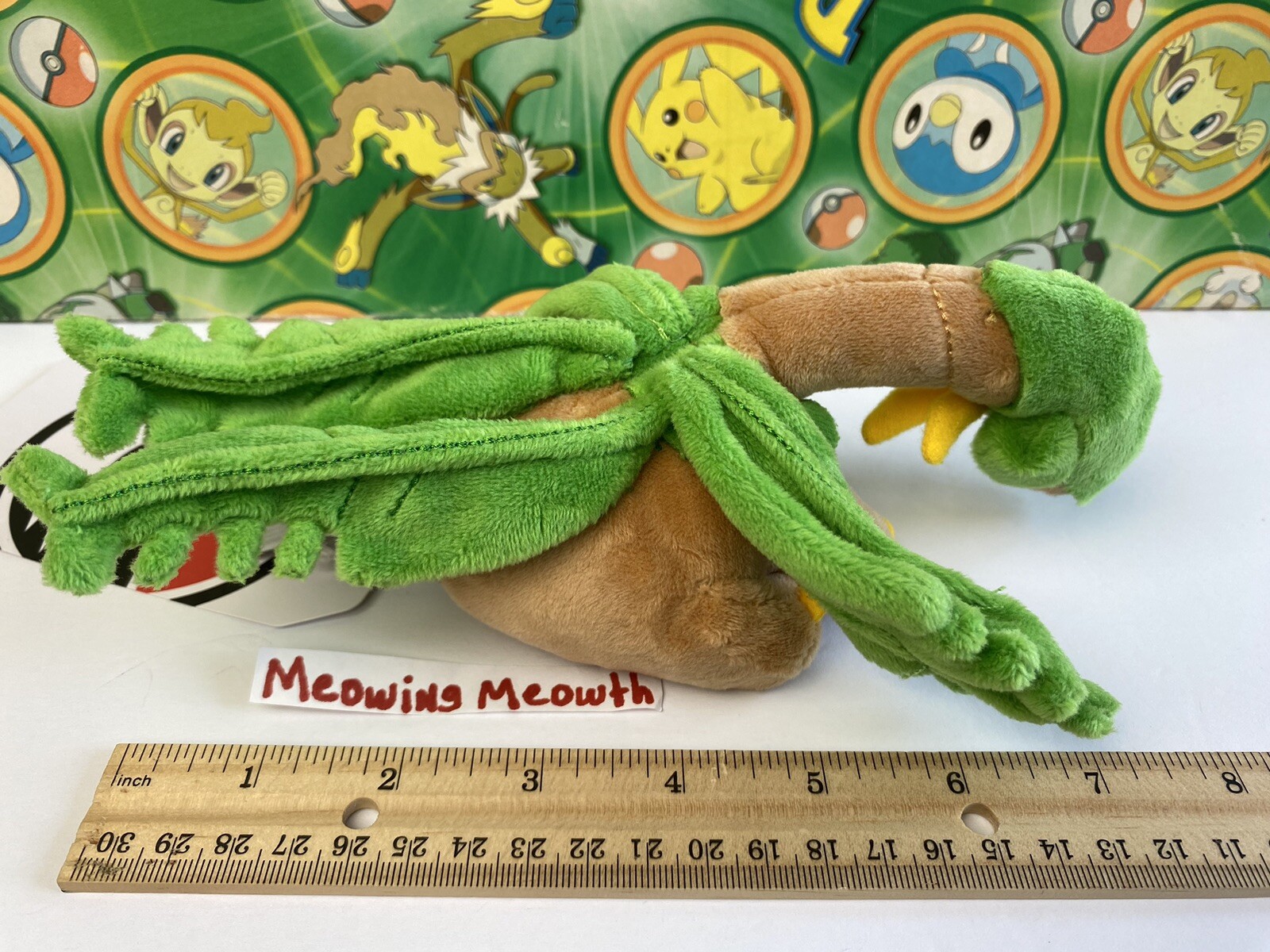 Pokemon Center TROPIUS Poke Plush Sitting Cuties FIT stuffed doll figure go toy