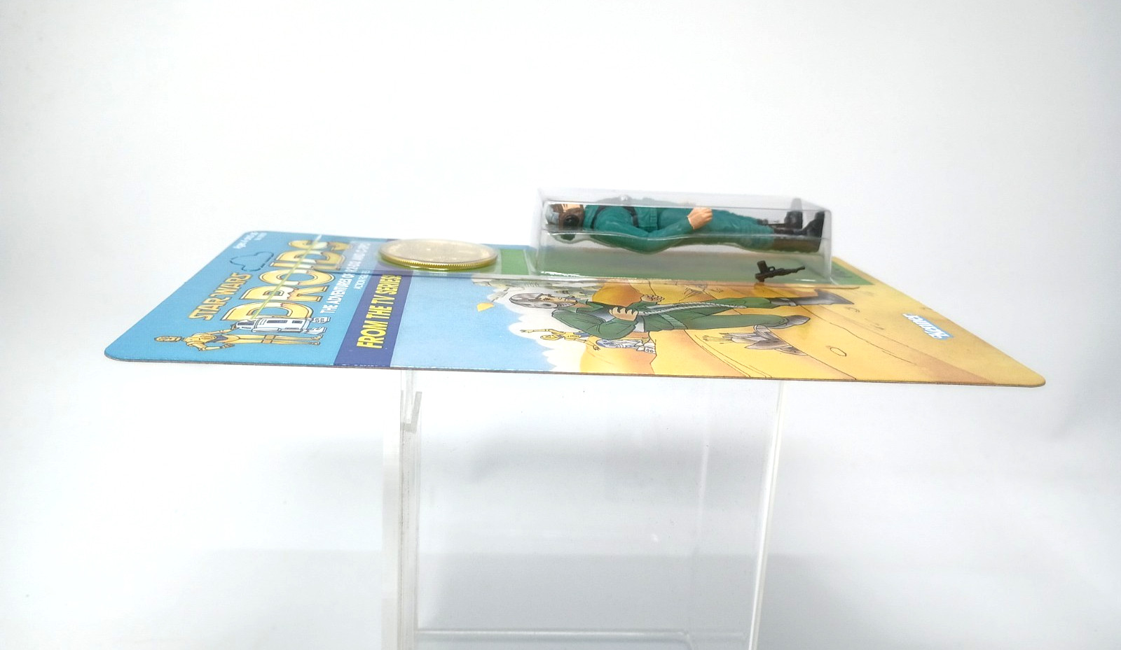 STAN SOLO Star Wars DROIDS Kenner Style A-Wing Pilot CUSTOM REPRO Action Fig