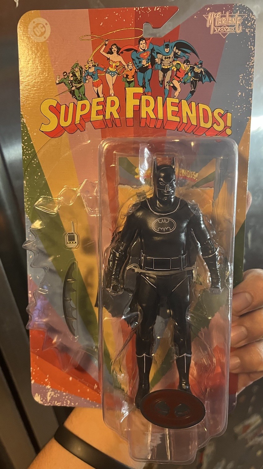 McFarlane Toys DC Retro Super Friends Phantom Zone Batman Red Platinum New 2026