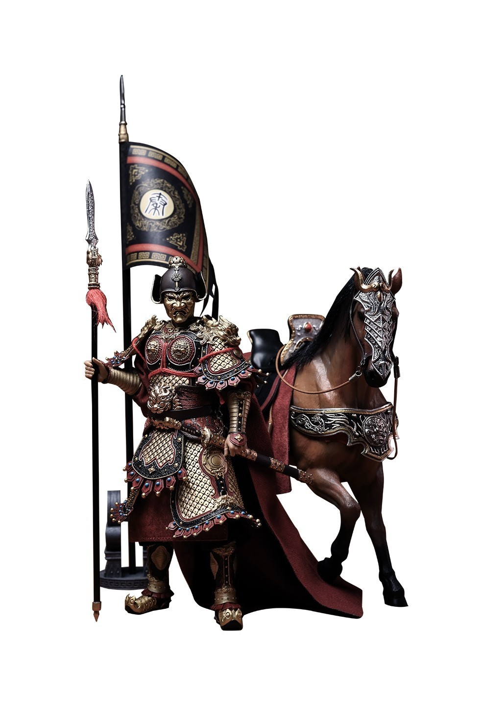 303TOYS DT002B 1/12 GENERAL OF MILITANT GUARD-QIN QIONG-BATTLE FIELD DELUXE Ver.
