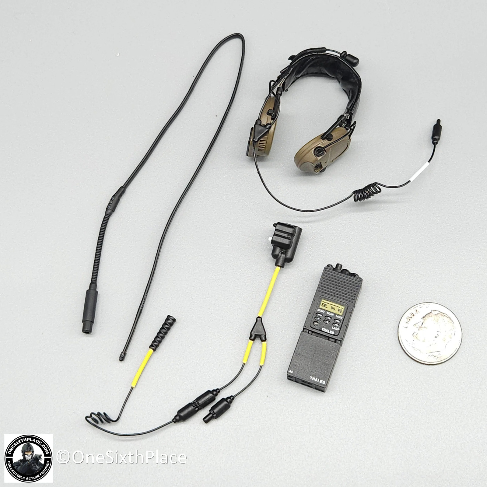 1:6 scale Easy & Simple NSW Operator Radio w/ Headset for 12&Prime; Figures