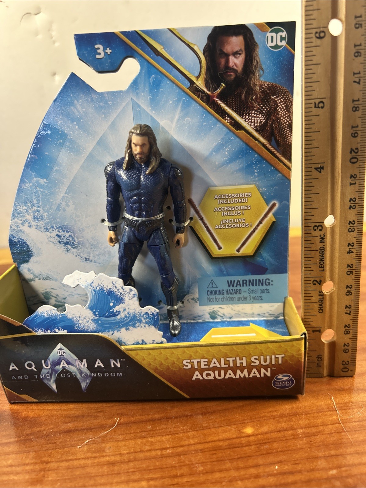 Spin Master DC Aquaman & The Lost Kingdom Stealth Suit Aquaman 4&Prime; Action Figure