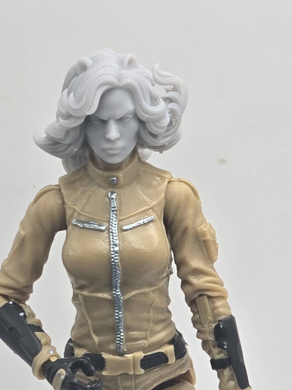 3d Printed CHEETAH Head #2 1:18 3 3/4&Prime; GI Joe 25th Anniversary B80