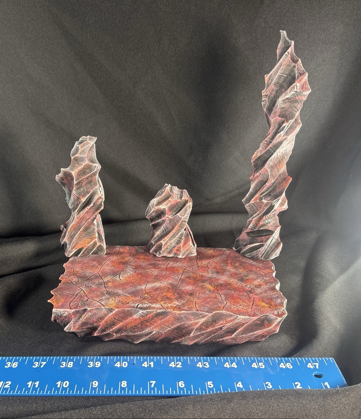 Cosmic Dark Hell Landscape Diorama For Marvel Legends Mythic Legions Mezco