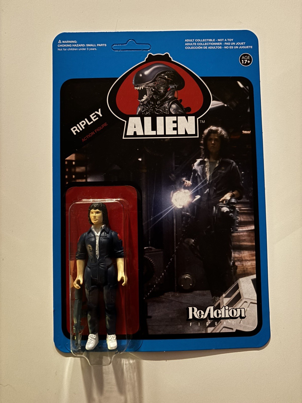 ALIEN – 2013 SDCC Super7/ReAction Early-Bird Action Figure Set and envelope