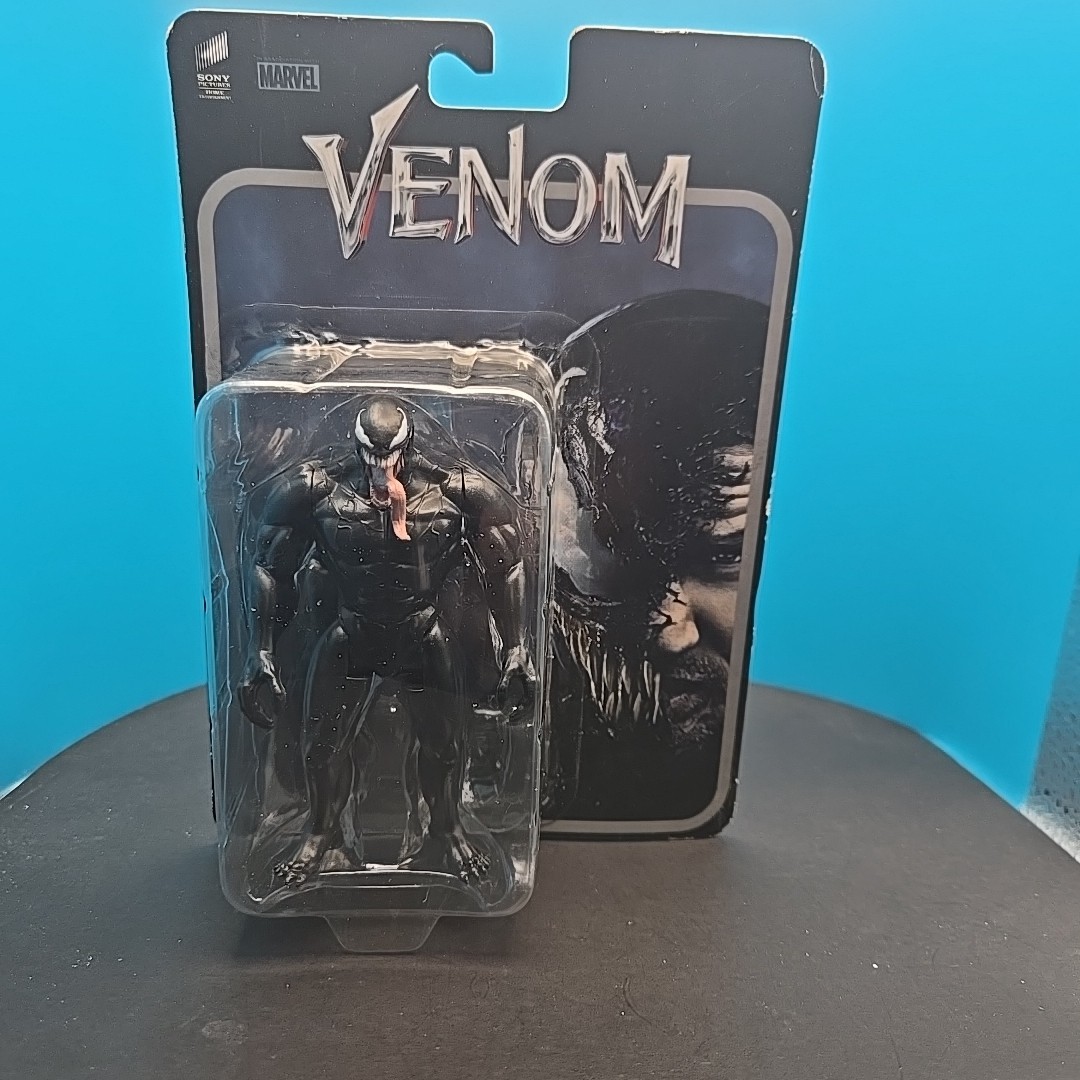 Marvel Retro VENOM Promo 3.75&Prime; Action Figure Sony Sealed Walmart Exclusive 2018