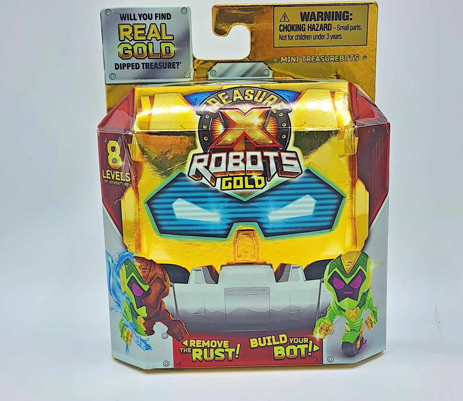 Moose Toys Treasure X Robots Gold Mini Bot Mystery Pack TreasureBots New Sealed