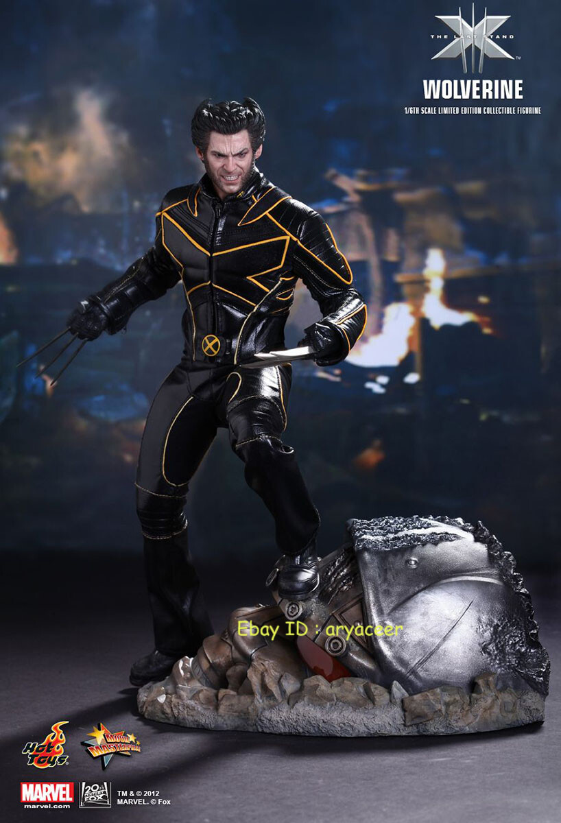 Hot Toys MMS187 X-Men: The Last Stand Wolverine 1/6 Action Figure In Stock