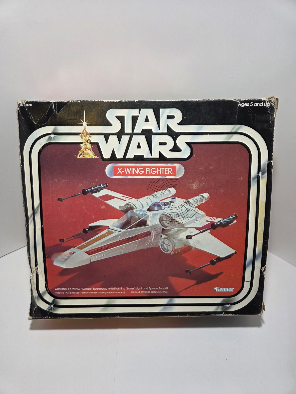 Star Wars Kenner X-Wing Box Only, Vintage 1978. Condition Issues.