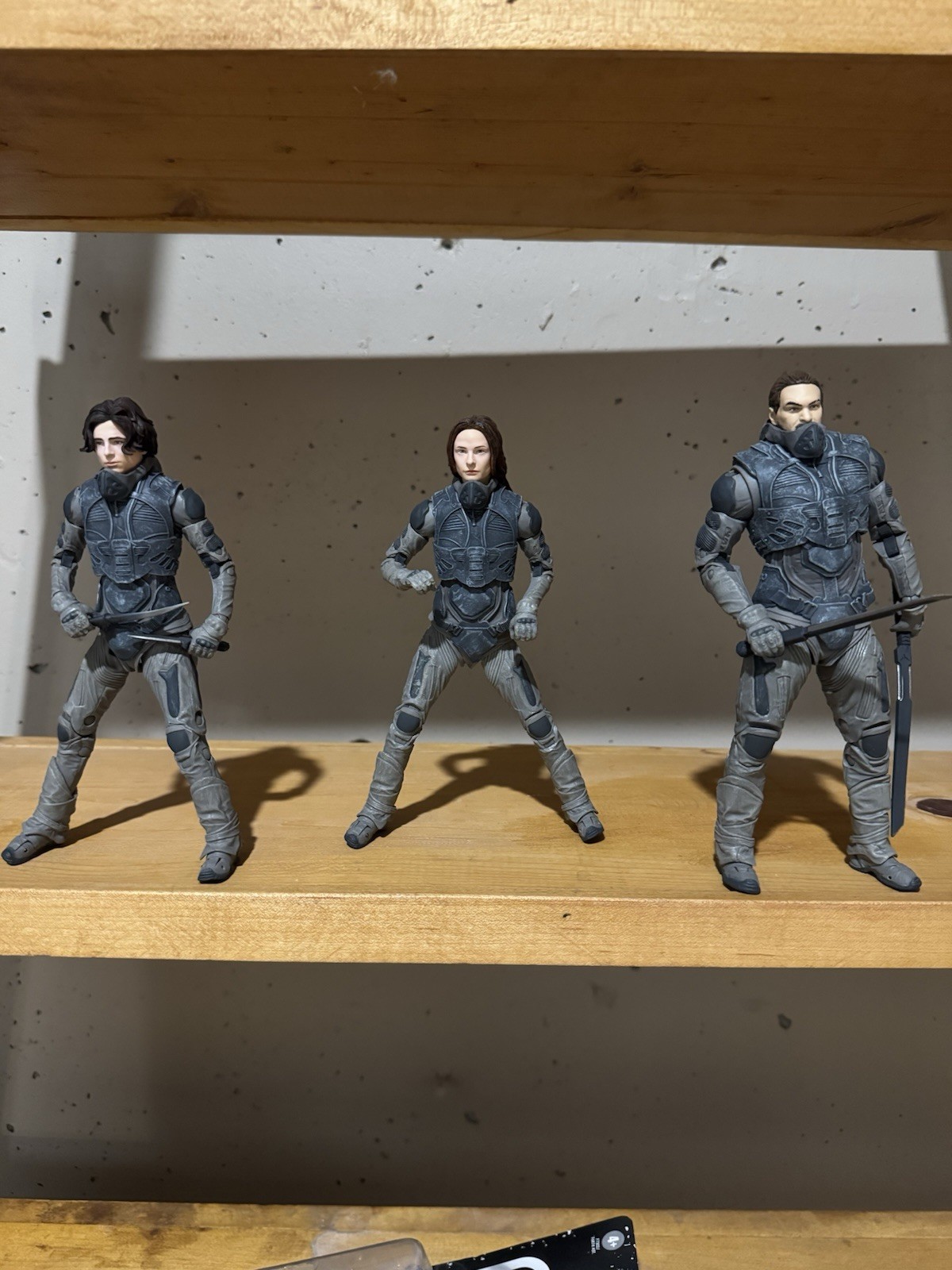 Lot of 3 Dune Action Figures McFarlane Toys with Some Accessories