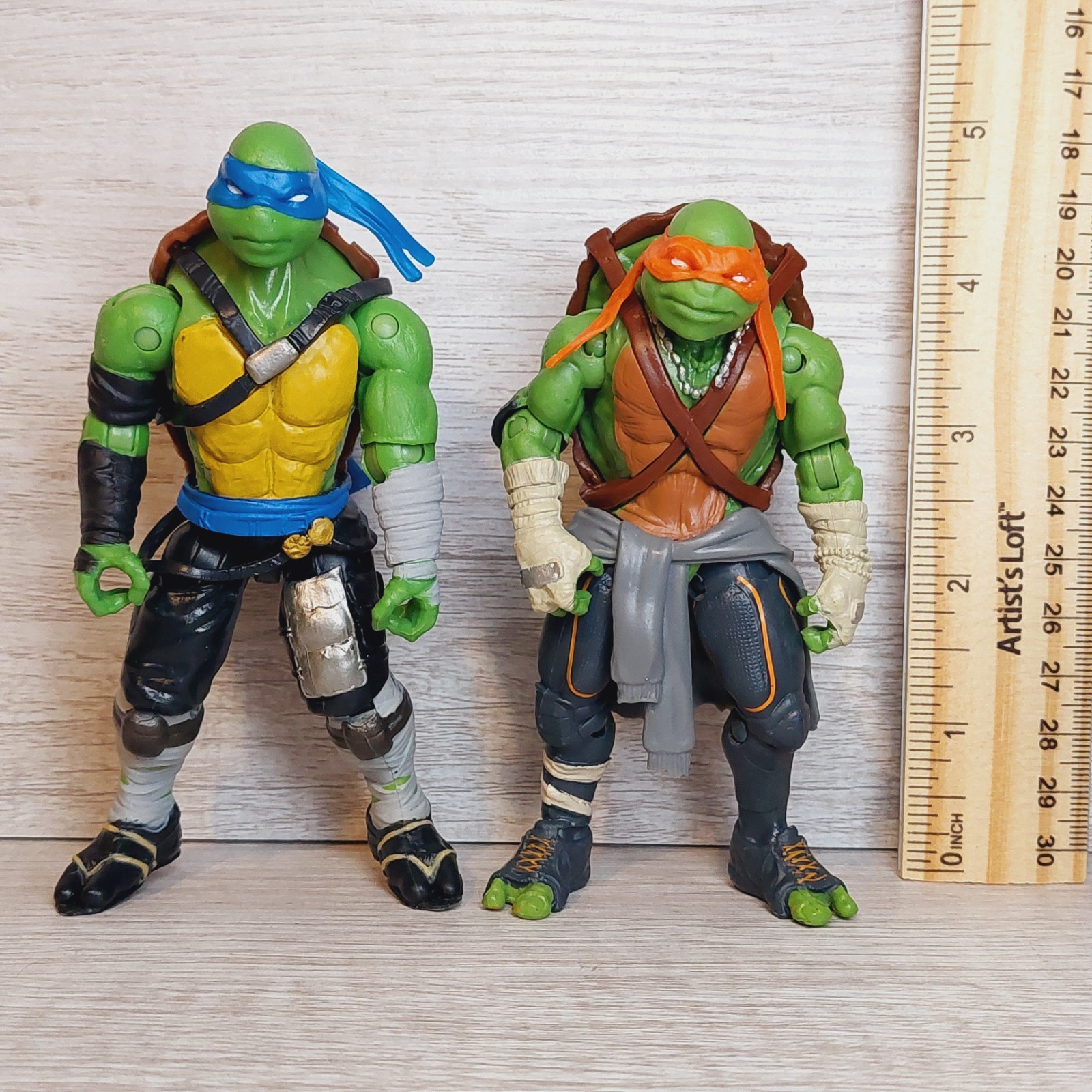 Teenage Mutant Ninja Turtles 2010s Movies Action Figure Lot Of 4 TMNT