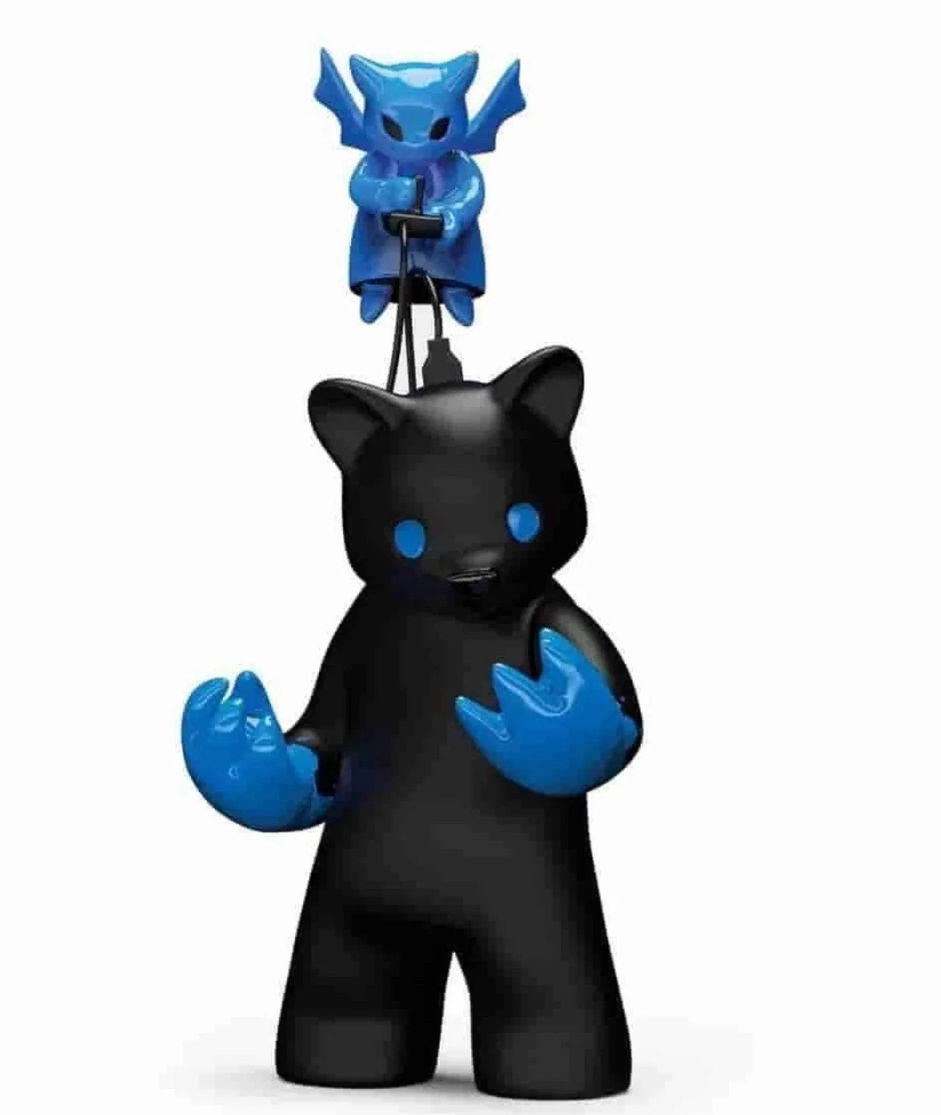 Luke Chueh x Munky King Possessed CMY Series CYAN 2018 LE200 9&Prime; Vinyl Bear