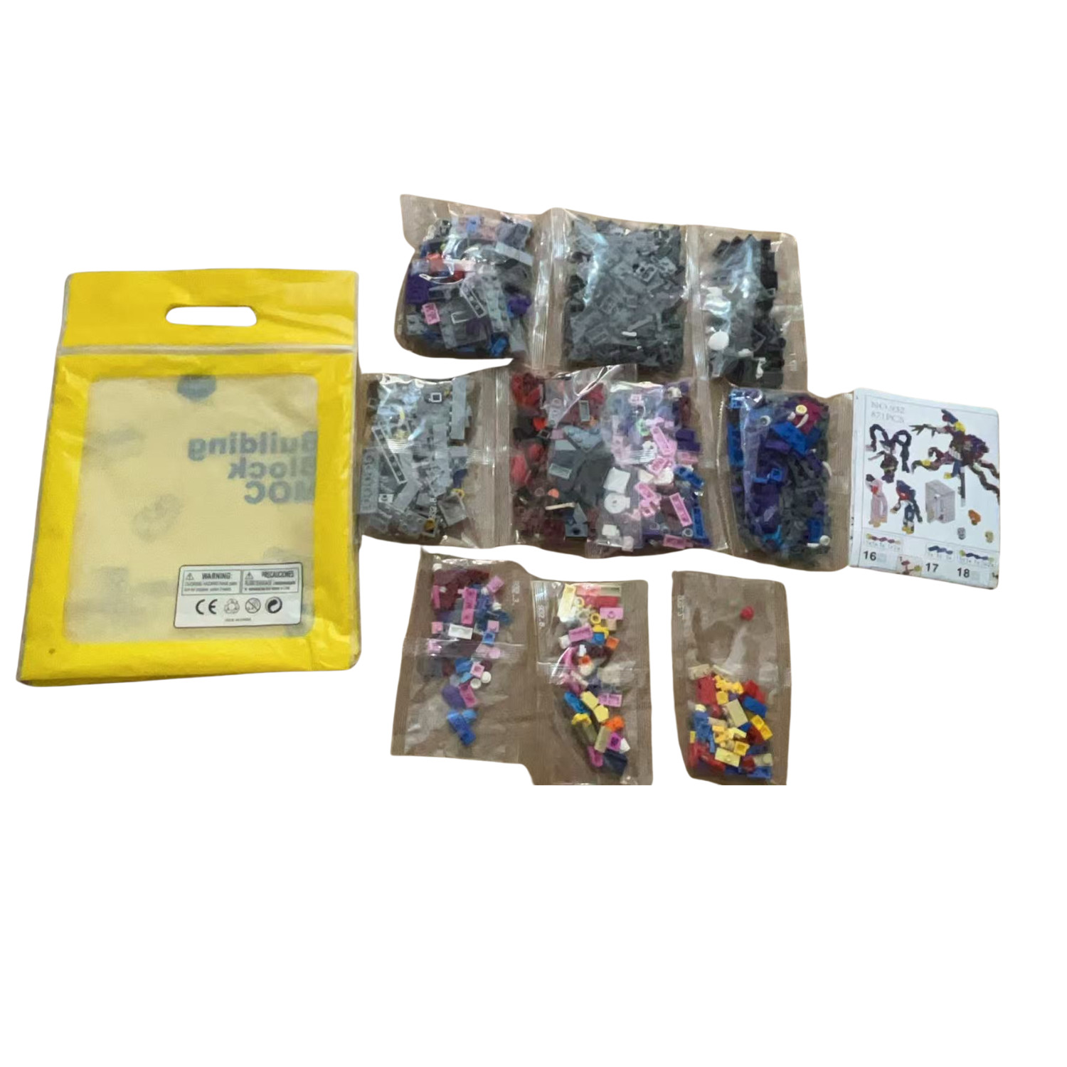 The Prototype Building Blocks 8pieces 932 Playtime Minifigures