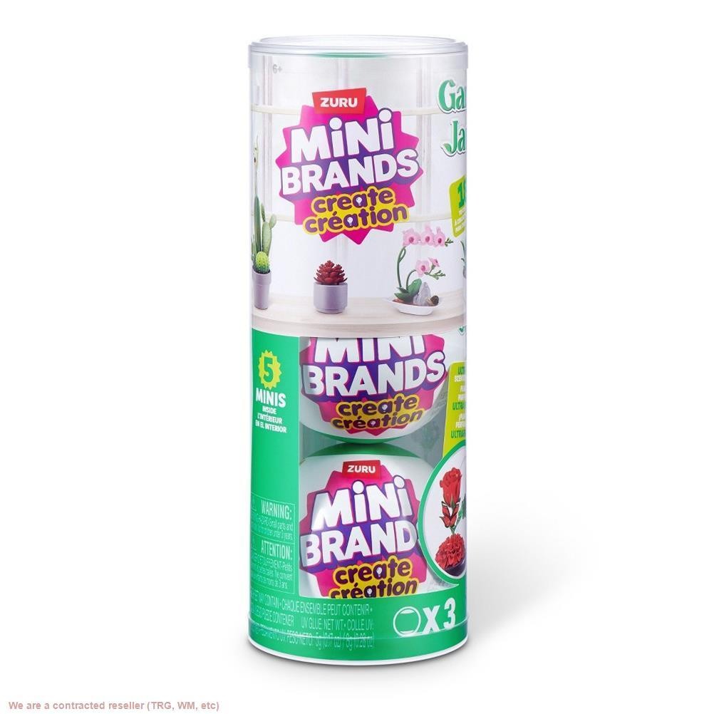 Mini Brands Botanical Garden 3pk