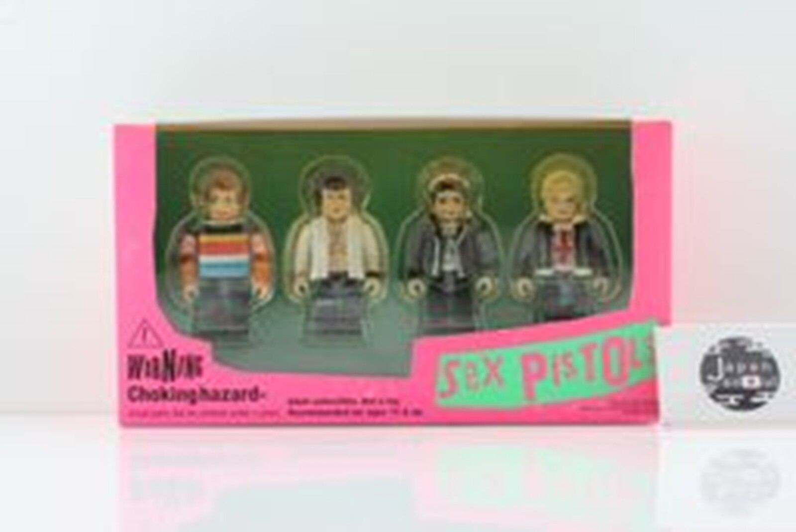 Sex Pistols War Ning Choking Hazard Figure Medicom Toy Corporation From JAPAN